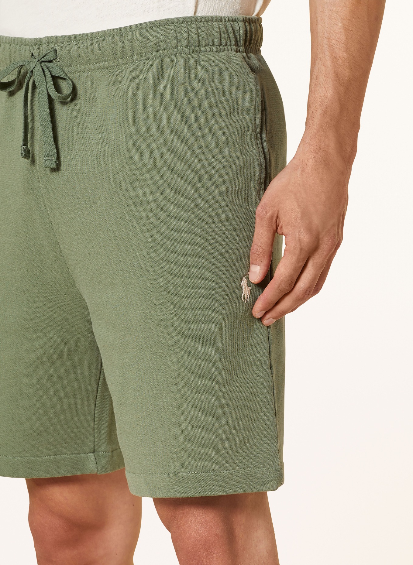 POLO RALPH LAUREN Sweatshorts, Farbe: DUNKELGRÜN (Bild 5)