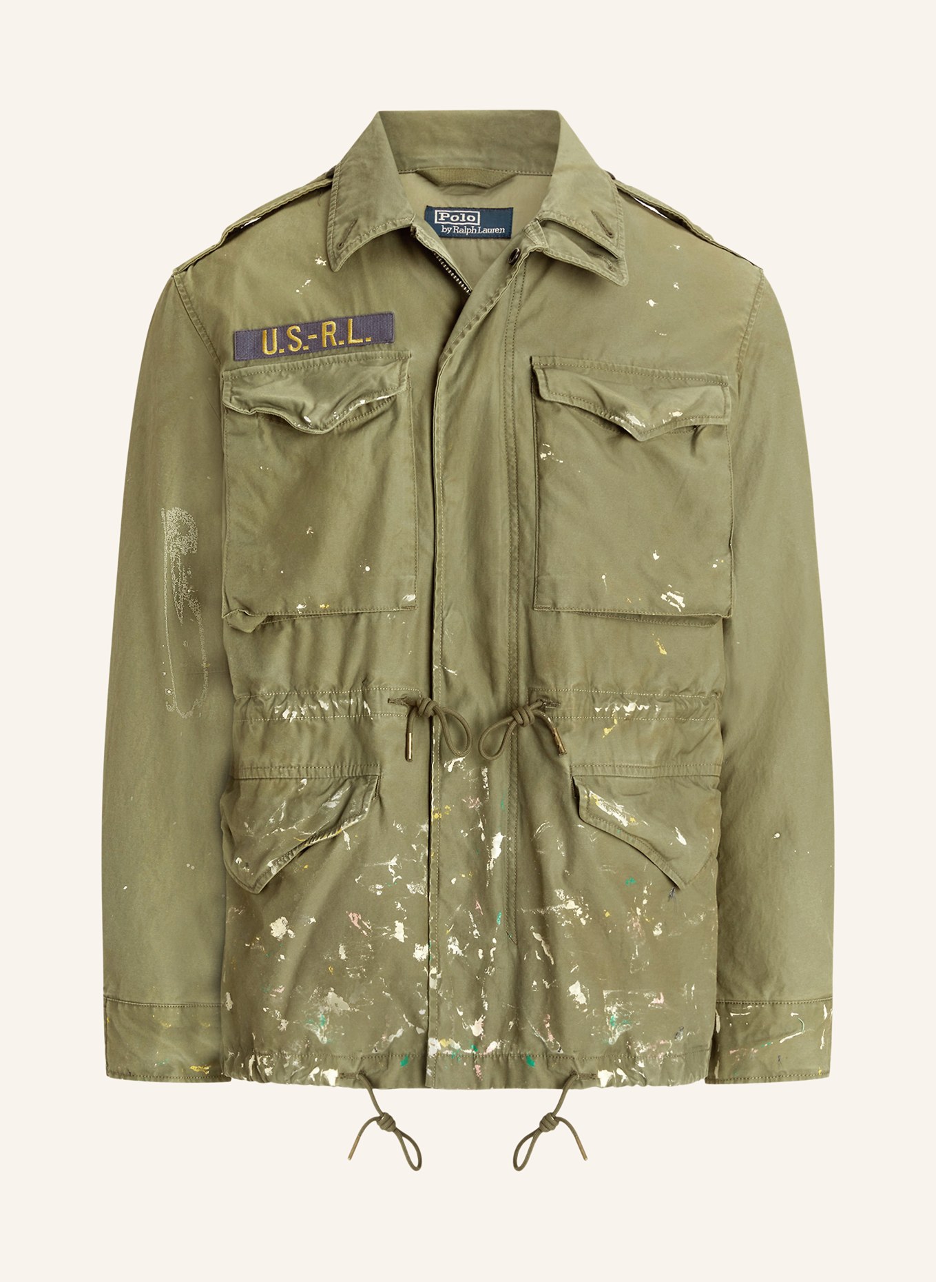 POLO RALPH LAUREN Field jacket, Color: OLIVE (Image 1)