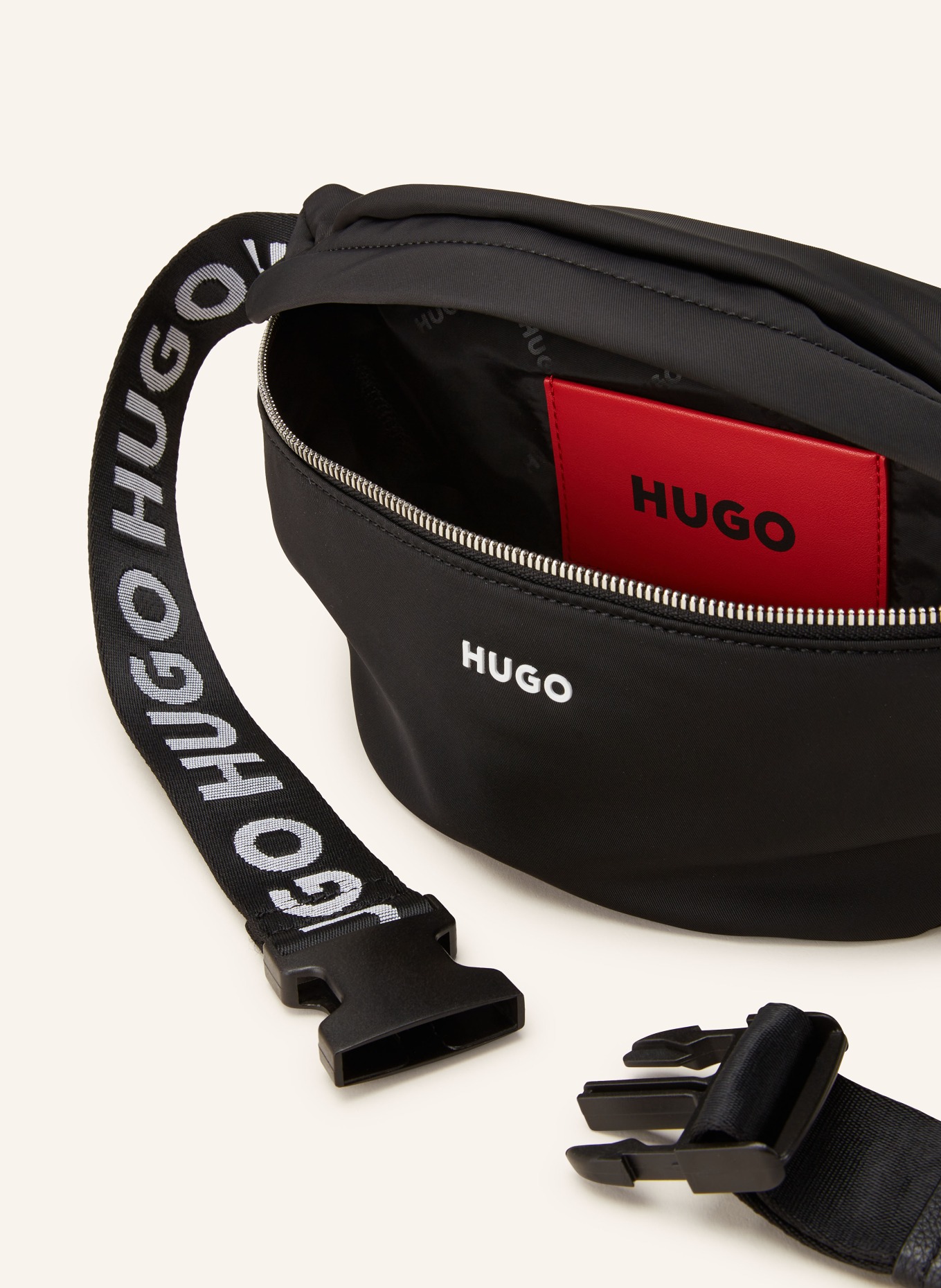 HUGO Waist bag BEL, Color: BLACK (Image 3)
