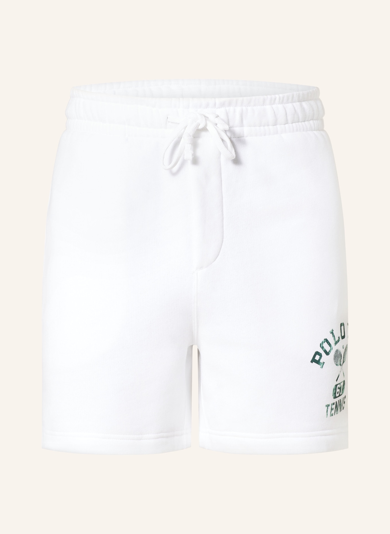 POLO RALPH LAUREN Sweat shorts, Color: WHITE (Image 1)