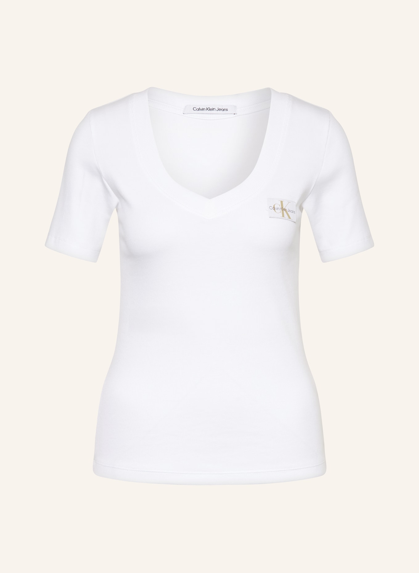 Calvin Klein Jeans T-Shirt, Farbe: WEISS (Bild 1)