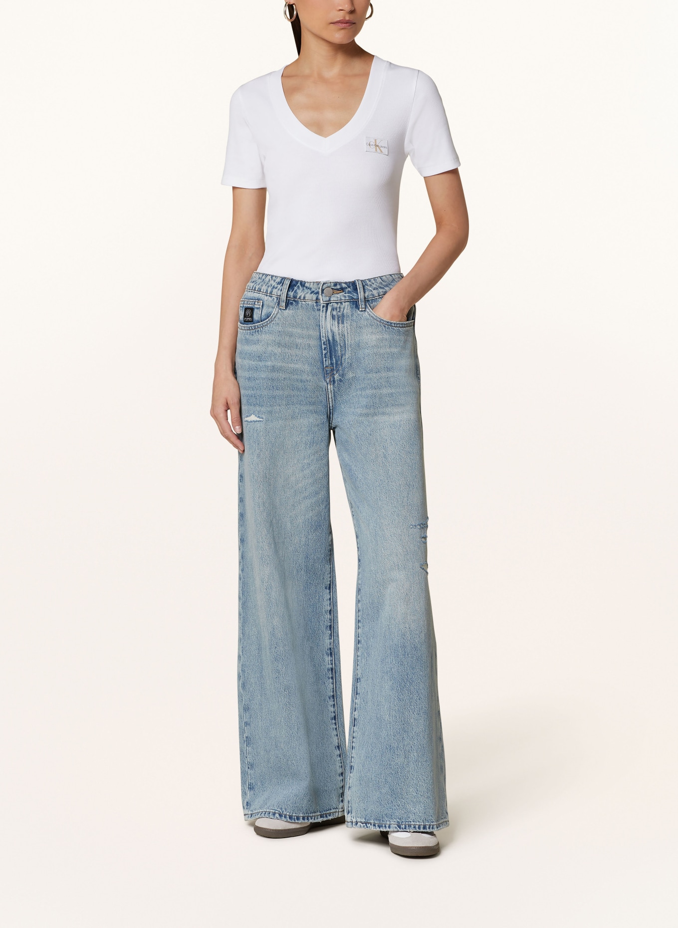 Calvin Klein Jeans T-shirt, Color: WHITE (Image 2)