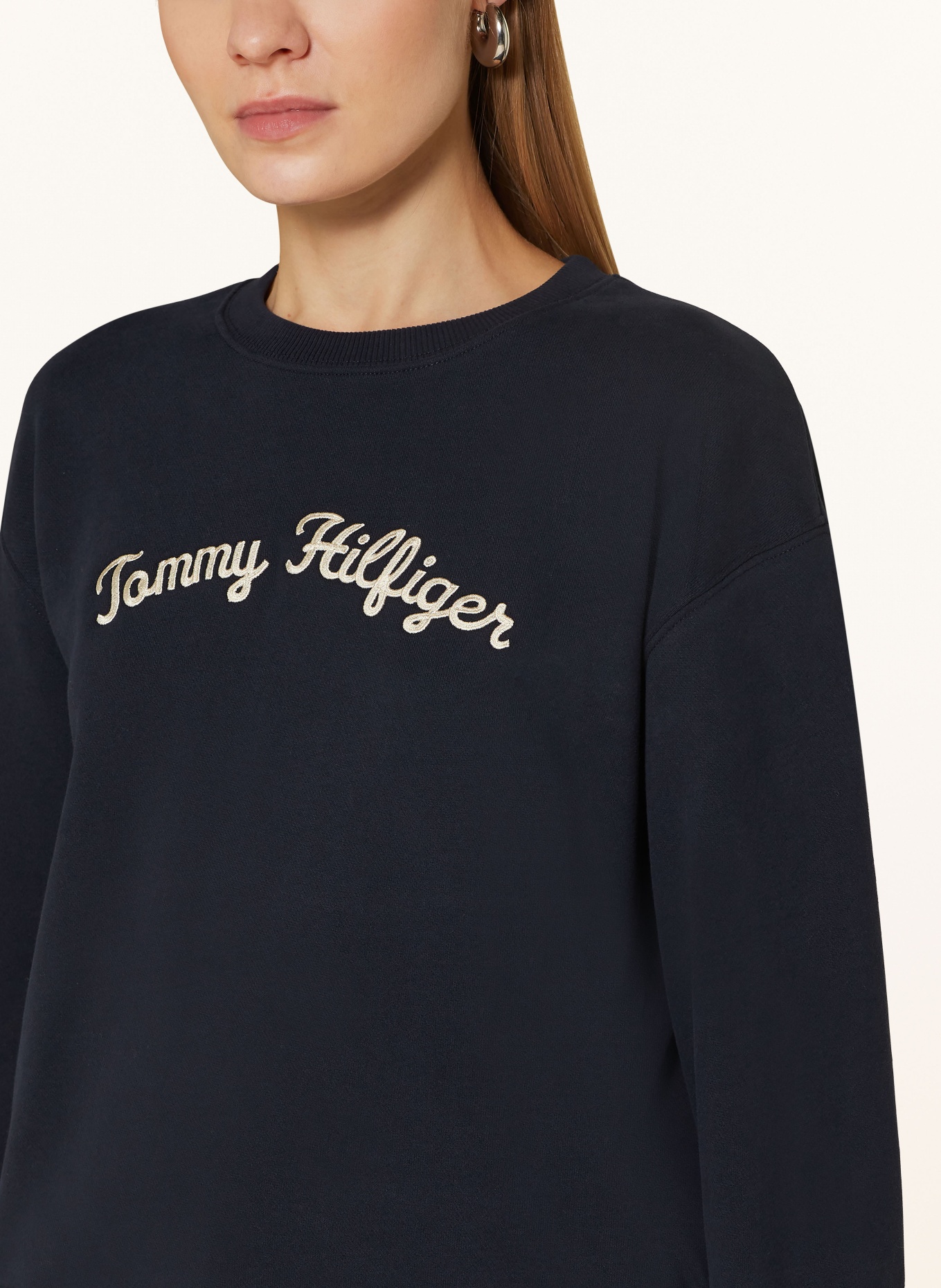 TOMMY HILFIGER Bluza nierozpinana, Kolor: GRANATOWY (Obrazek 4)