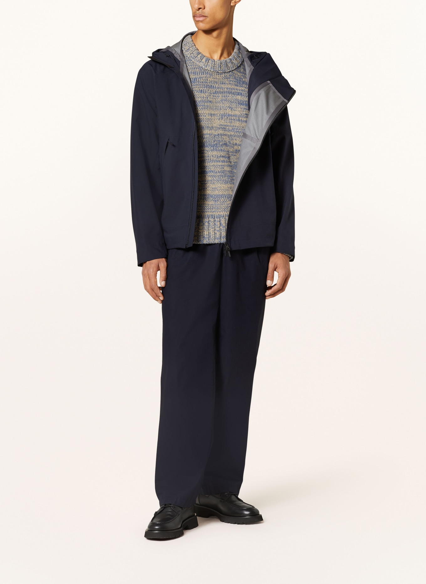 NORSE PROJECTS Wind breaker, Color: DARK BLUE (Image 2)