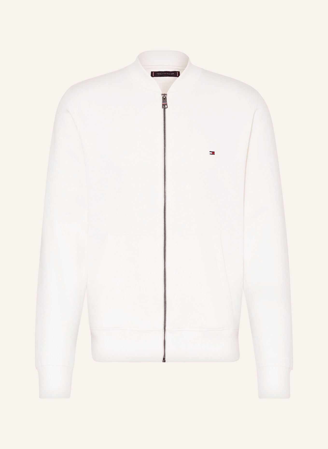 TOMMY HILFIGER Sweat jacket in cream