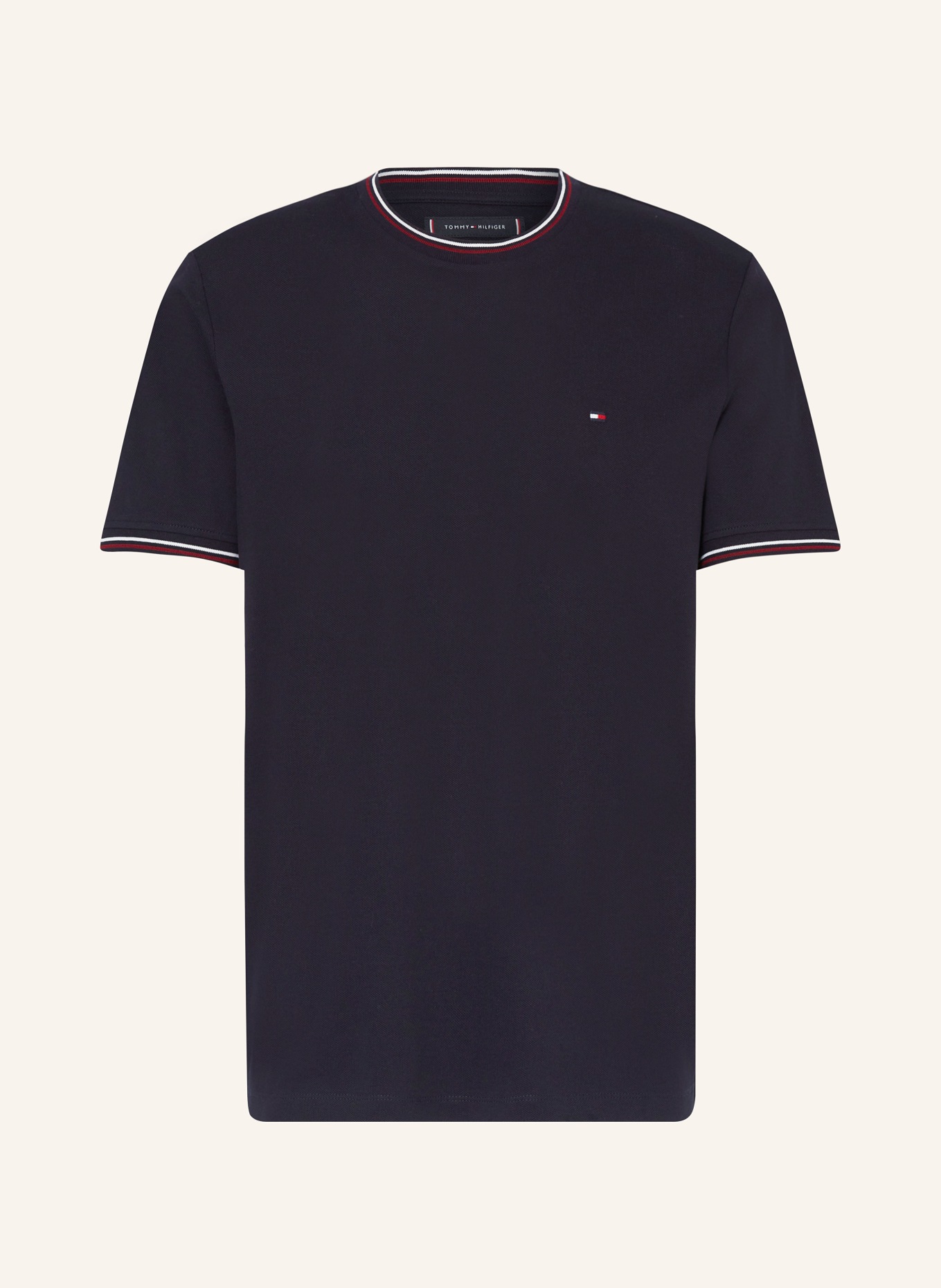 TOMMY HILFIGER T-Shirt: DUNKELBLAU
