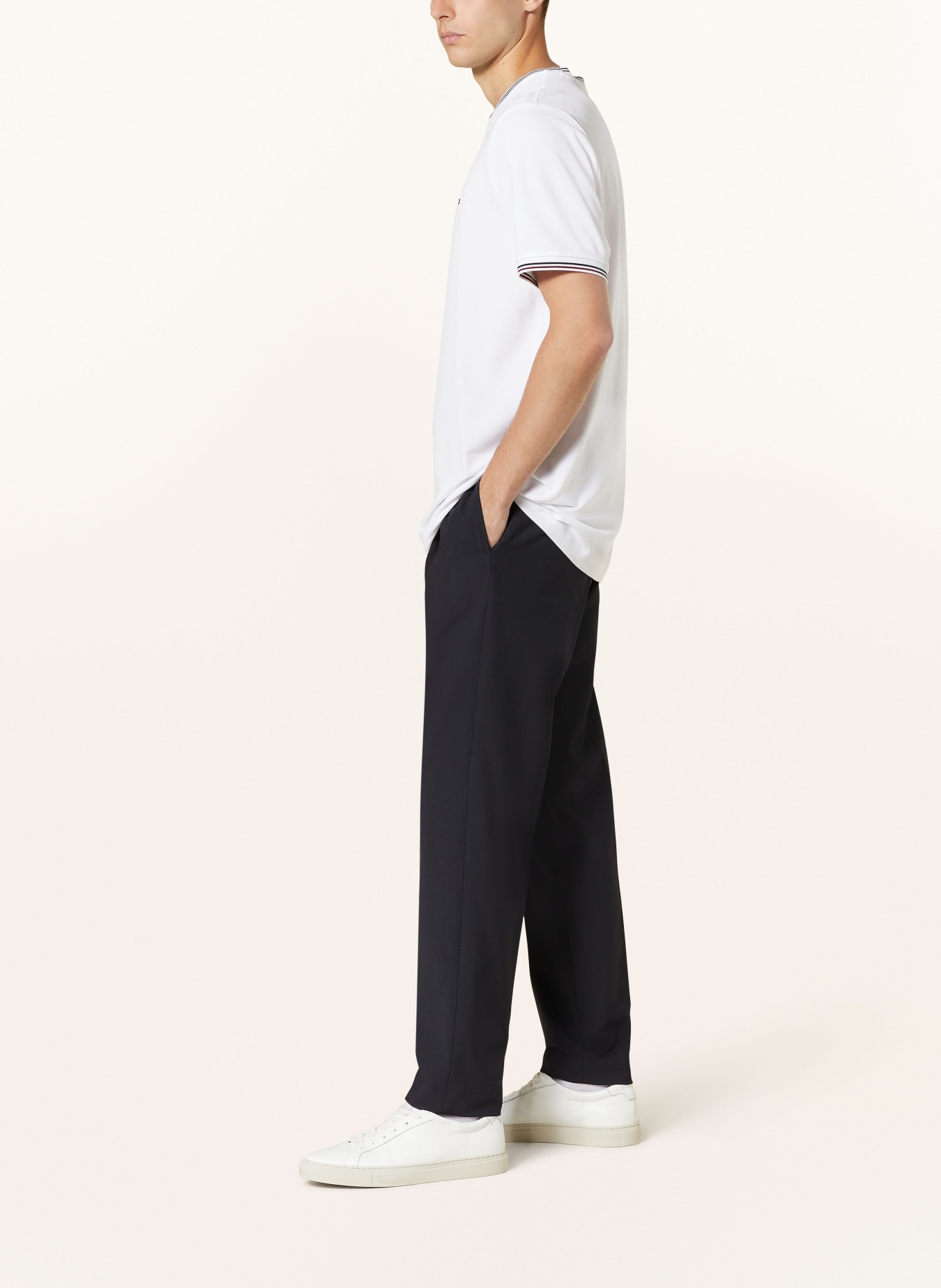 TOMMY HILFIGER Chinos HARLEM relaxed tapered fit, Color: DARK BLUE (Image 4)