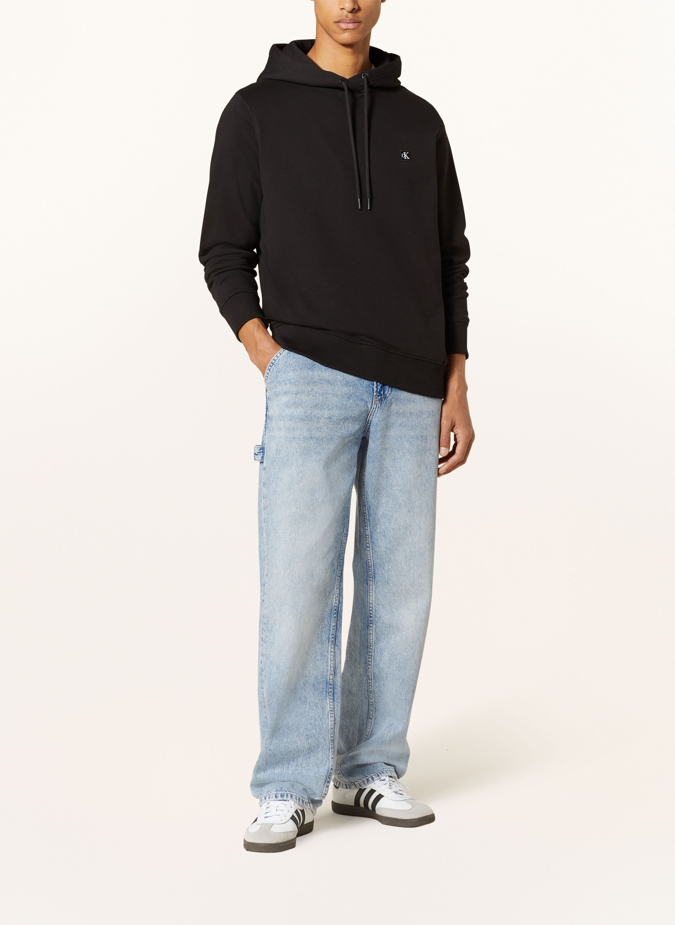 Calvin Klein Jeans Hoodie, Color: BLACK (Image 2)