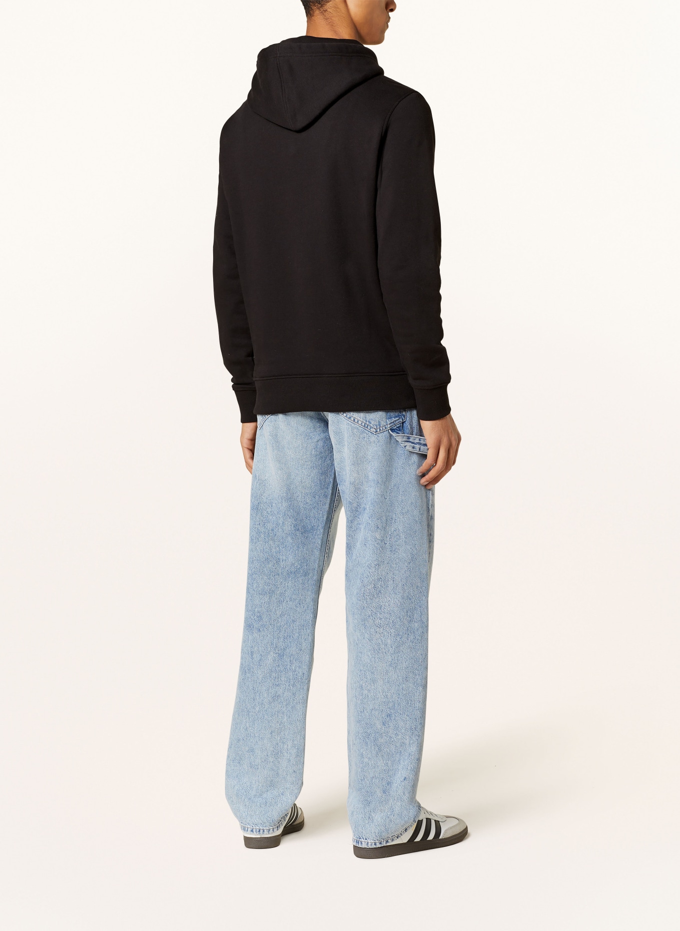 Calvin Klein Jeans Mikina s kapucí, Barva: ČERNÁ (Obrázek 3)