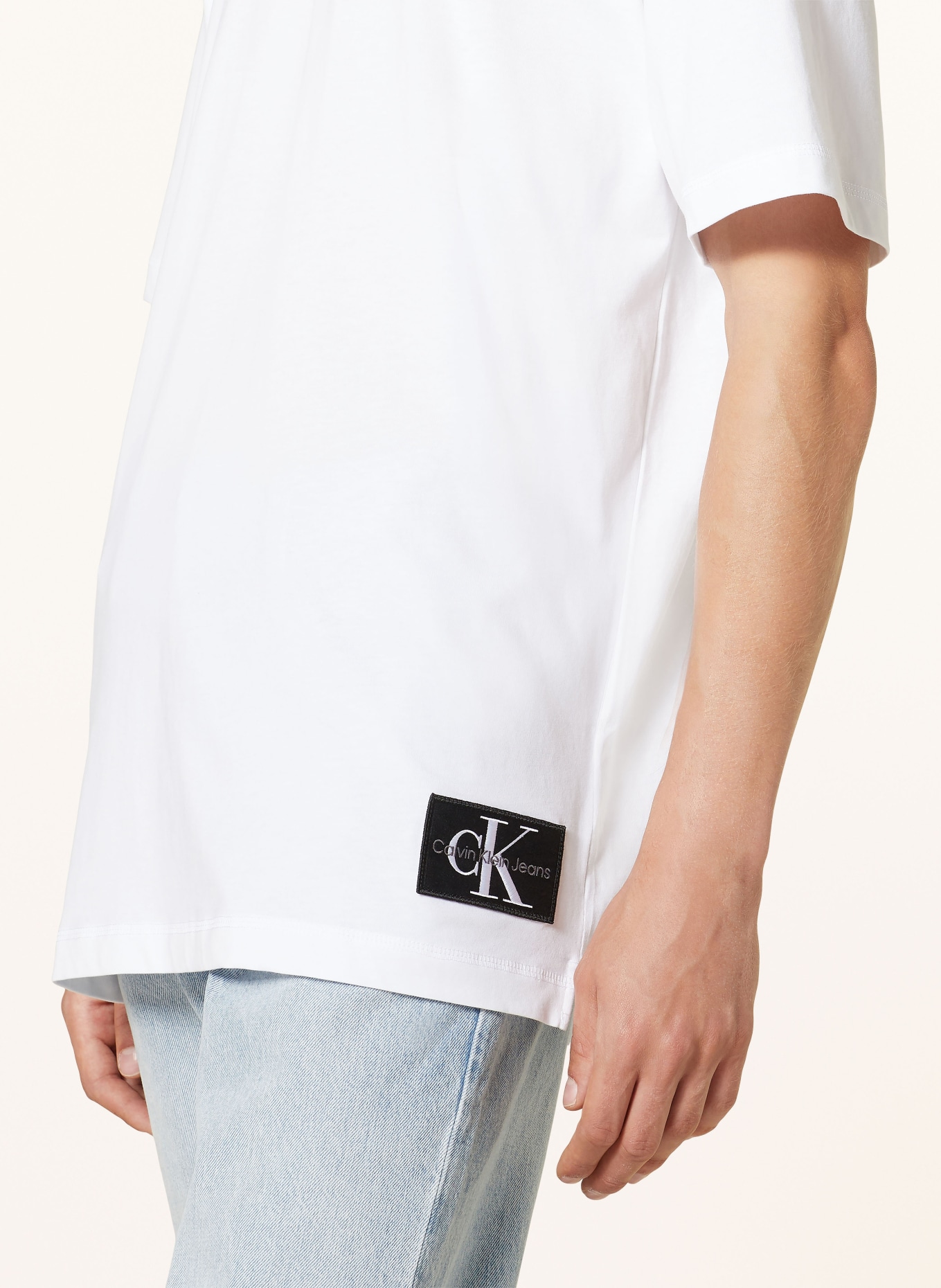 Calvin Klein Jeans T-shirt, Color: WHITE (Image 4)