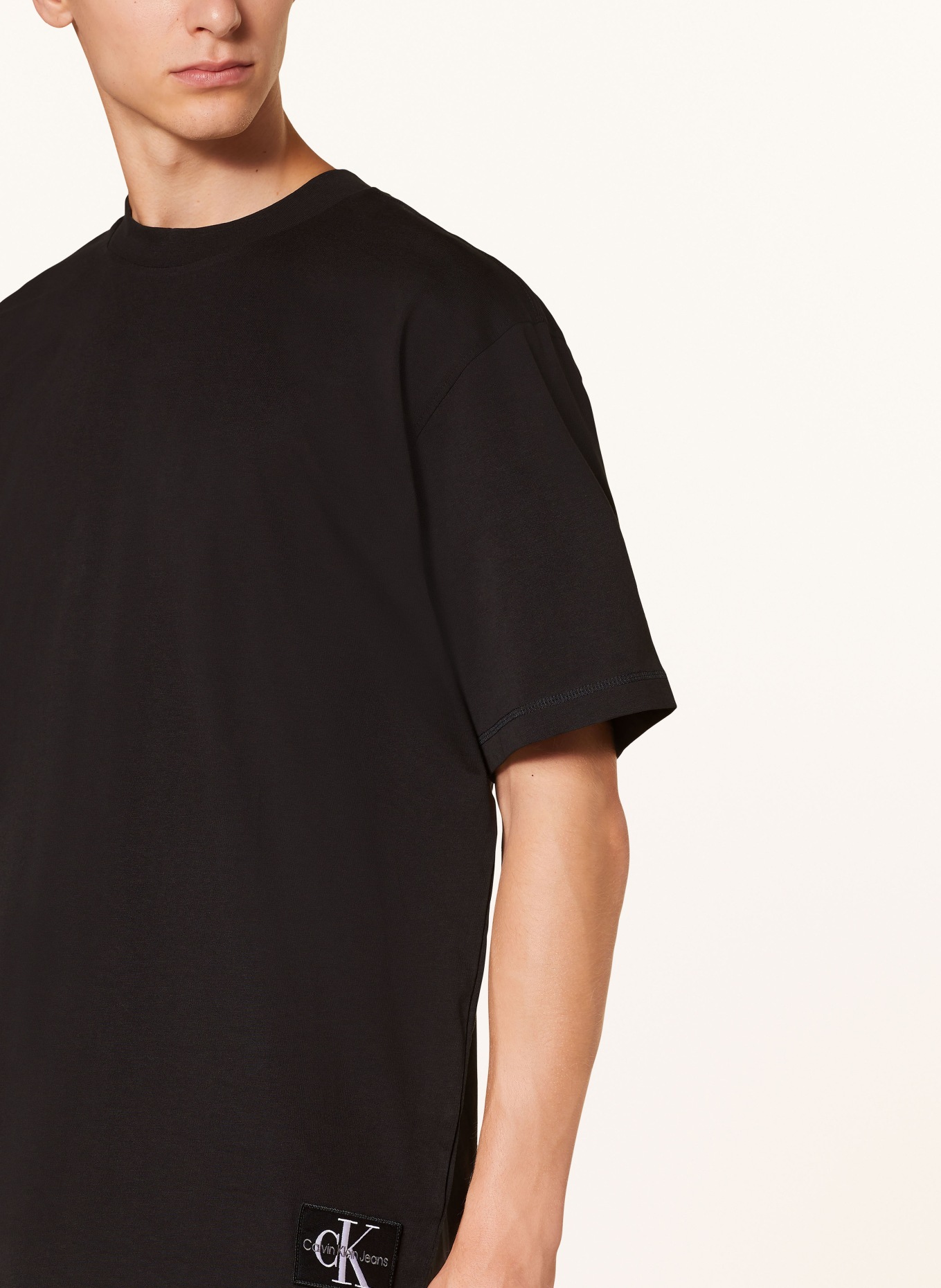 Calvin Klein Jeans T-shirt, Color: BLACK (Image 4)