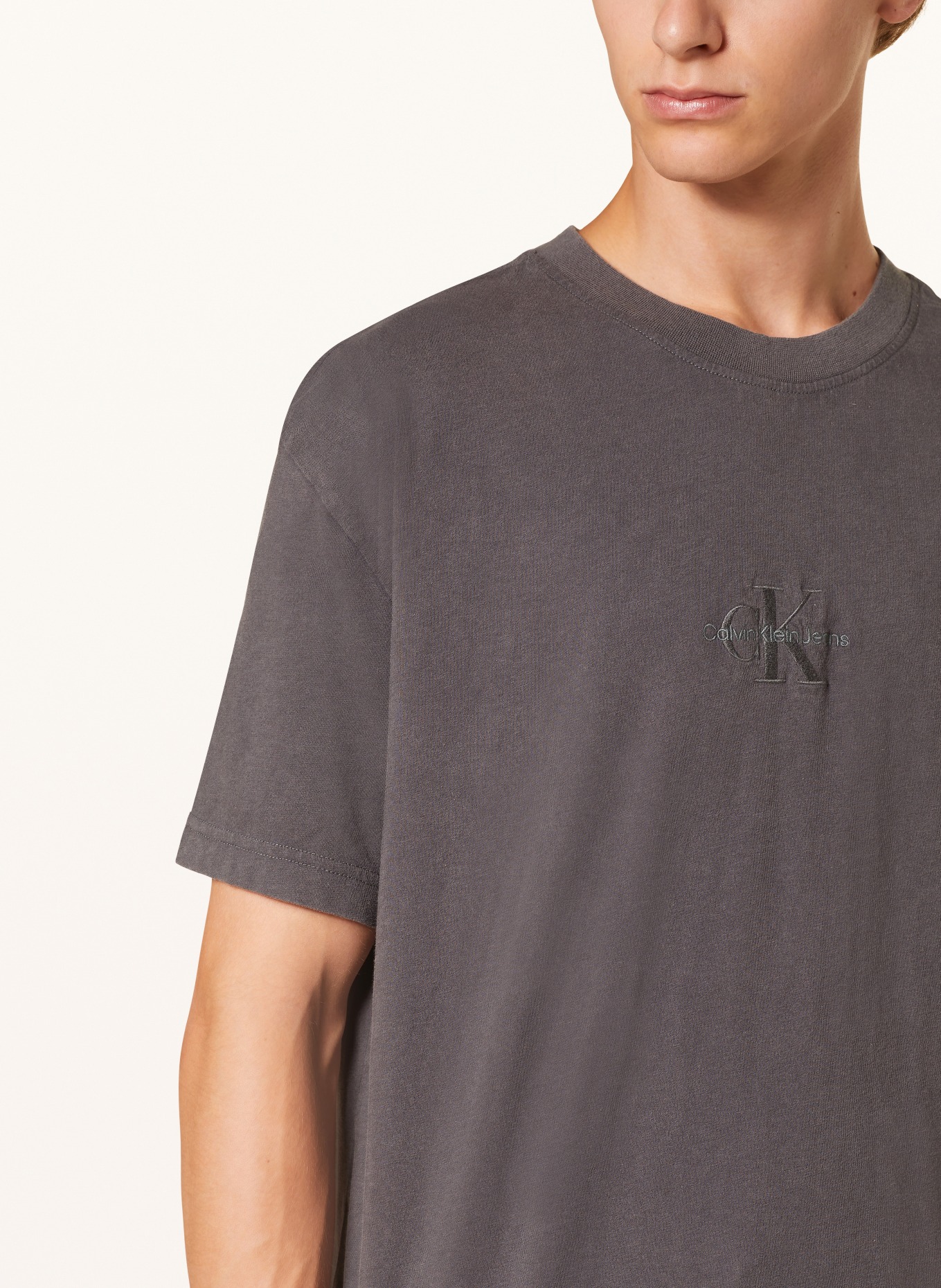 Calvin Klein Jeans T-shirt, Color: GRAY (Image 4)