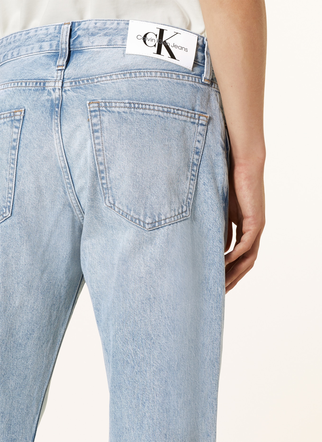Calvin Klein Jeans Jeansy AUTHENTIC STRAIGHT straight fit, Kolor: 1AA Denim Light (Obrazek 5)