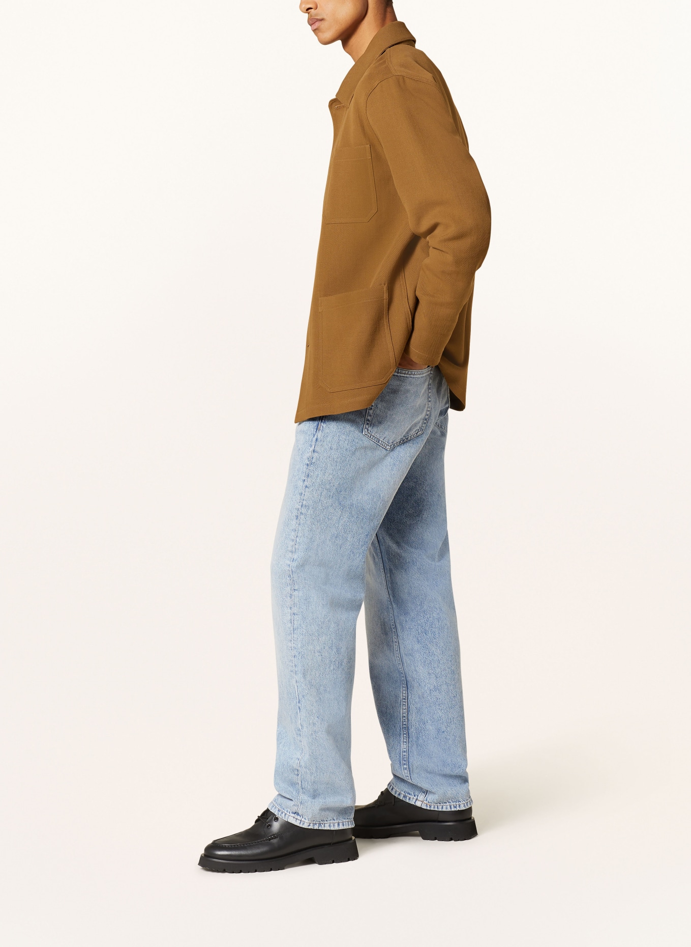 Calvin Klein Jeans Jeansy 90s straight fit, Kolor: 1AA Denim Light (Obrazek 4)