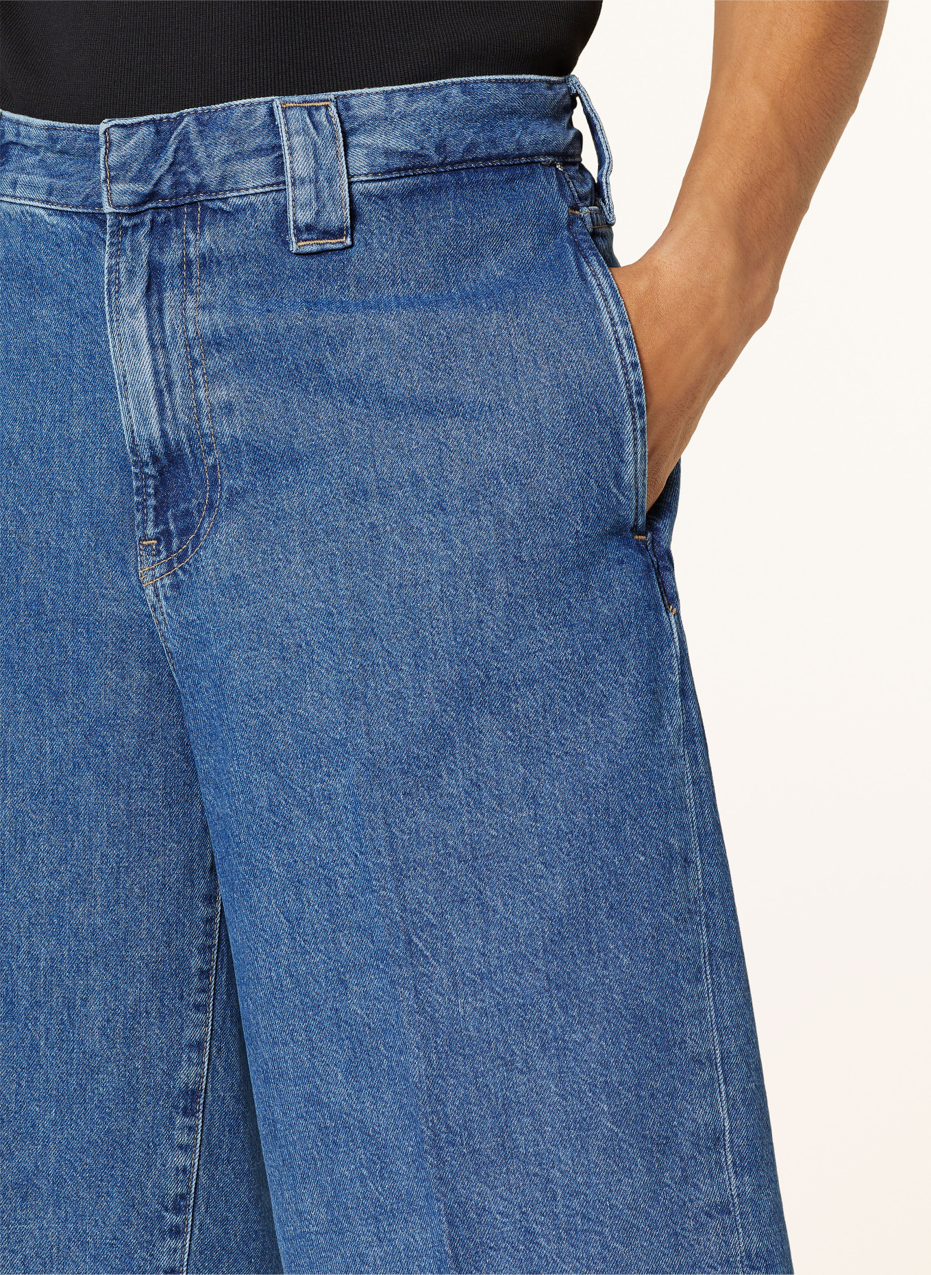 Calvin Klein Jeans Jeansshorts, Farbe: 1A4 DENIM MEDIUM (Bild 5)