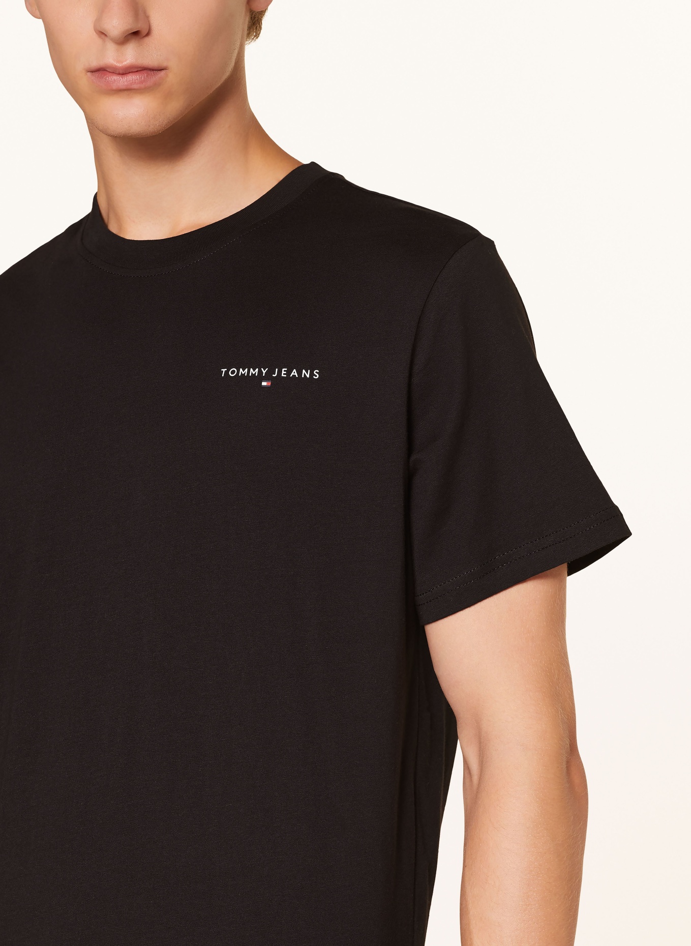 TOMMY JEANS T-shirt, Color: BLACK (Image 4)