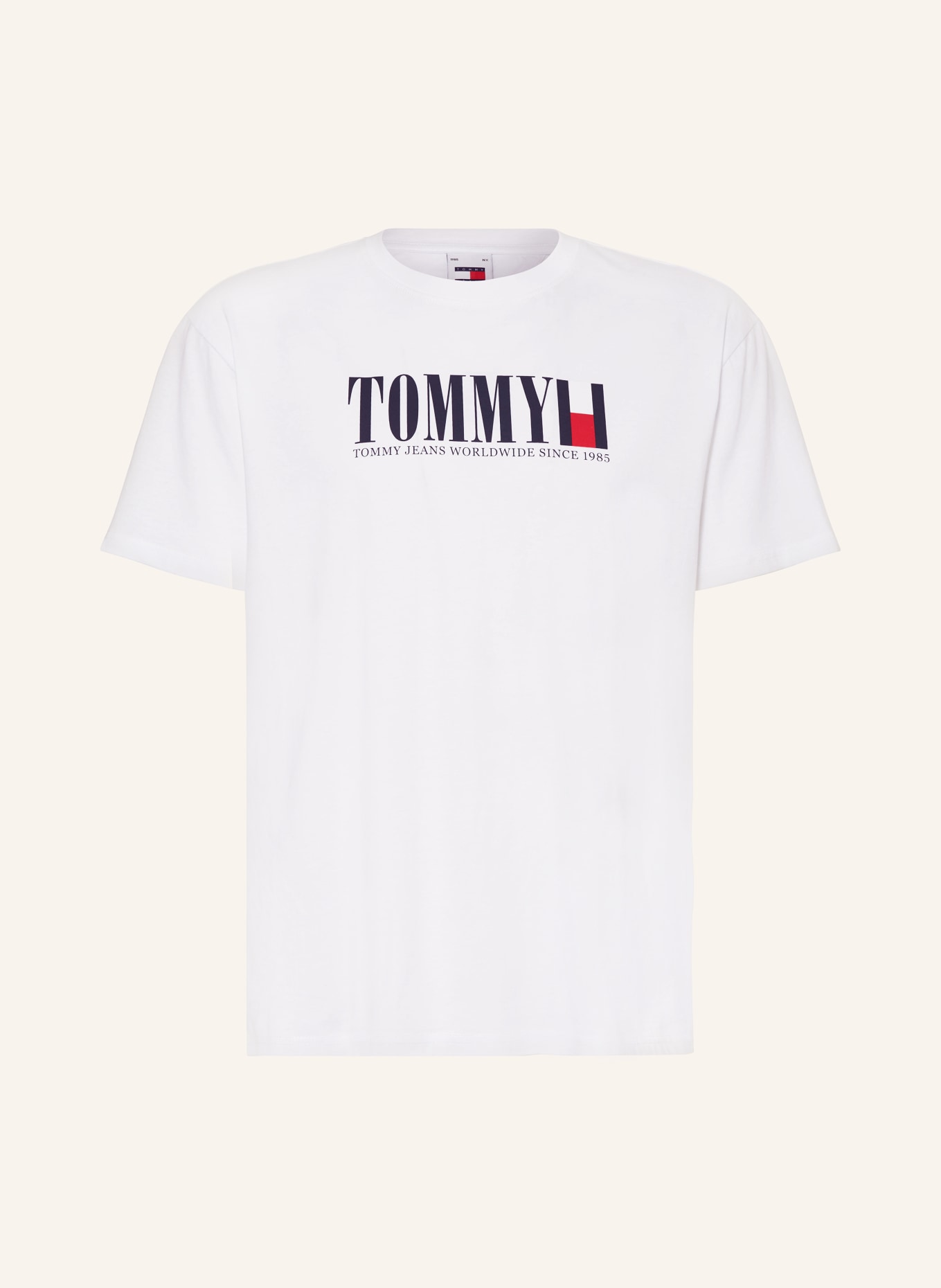 TOMMY JEANS T-shirt, Color: WHITE (Image 1)