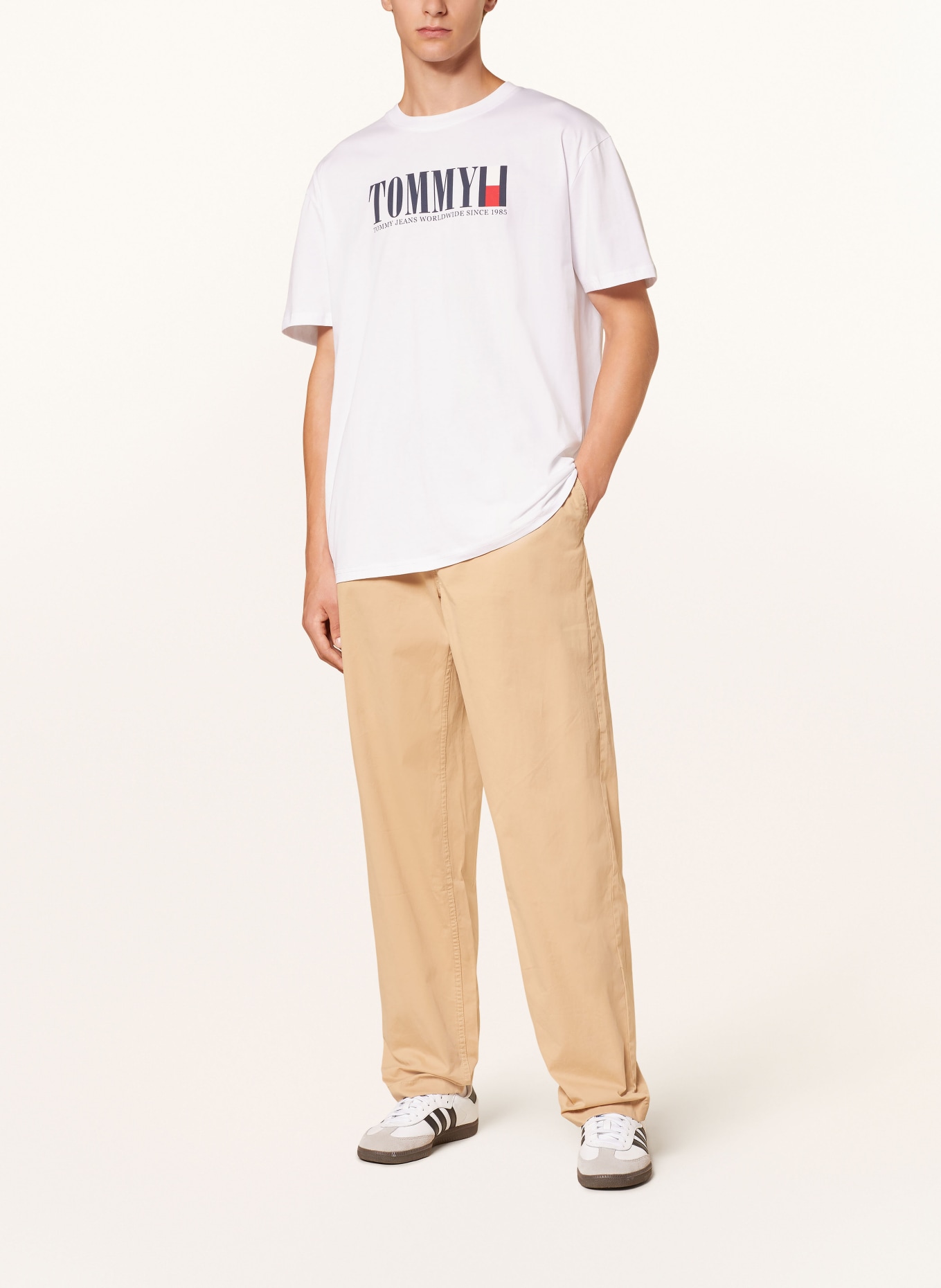 TOMMY JEANS T-shirt, Color: WHITE (Image 2)