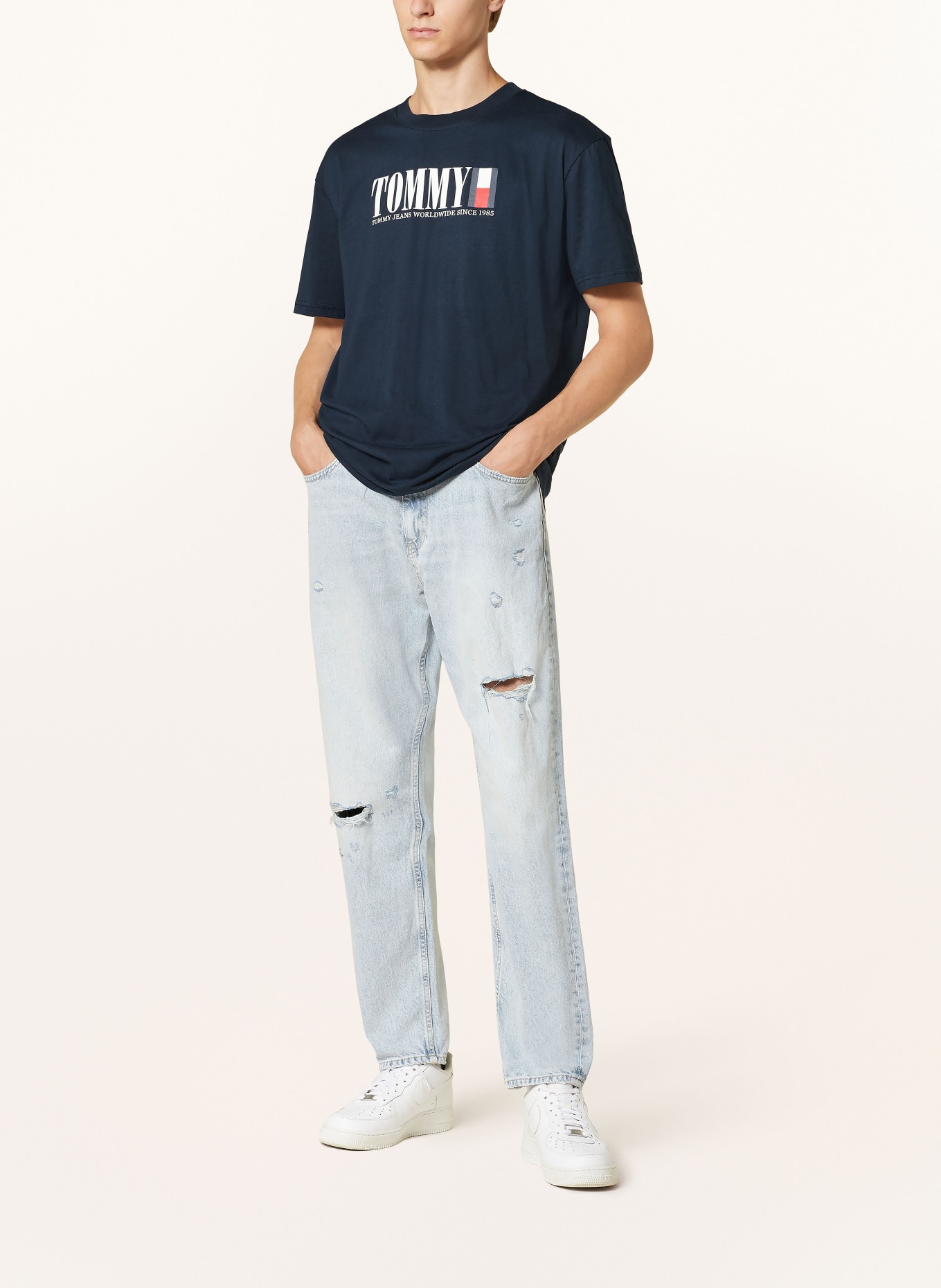 TOMMY JEANS T-shirt, Color: DARK BLUE (Image 2)