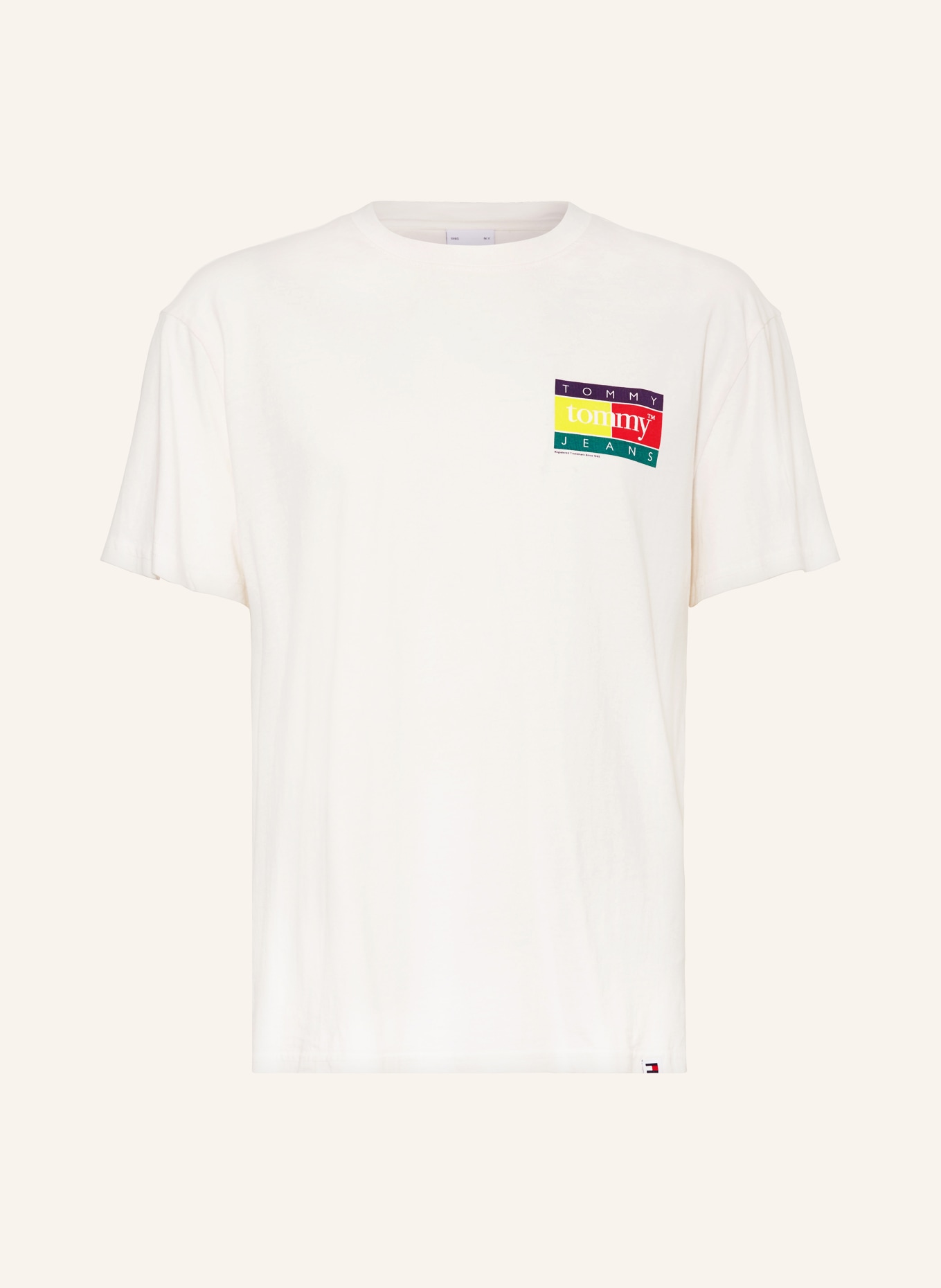 TOMMY JEANS T-shirt, Color: ECRU (Image 1)