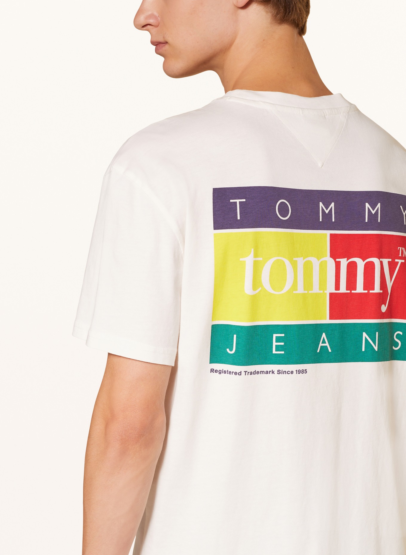 TOMMY JEANS T-shirt, Color: ECRU (Image 4)