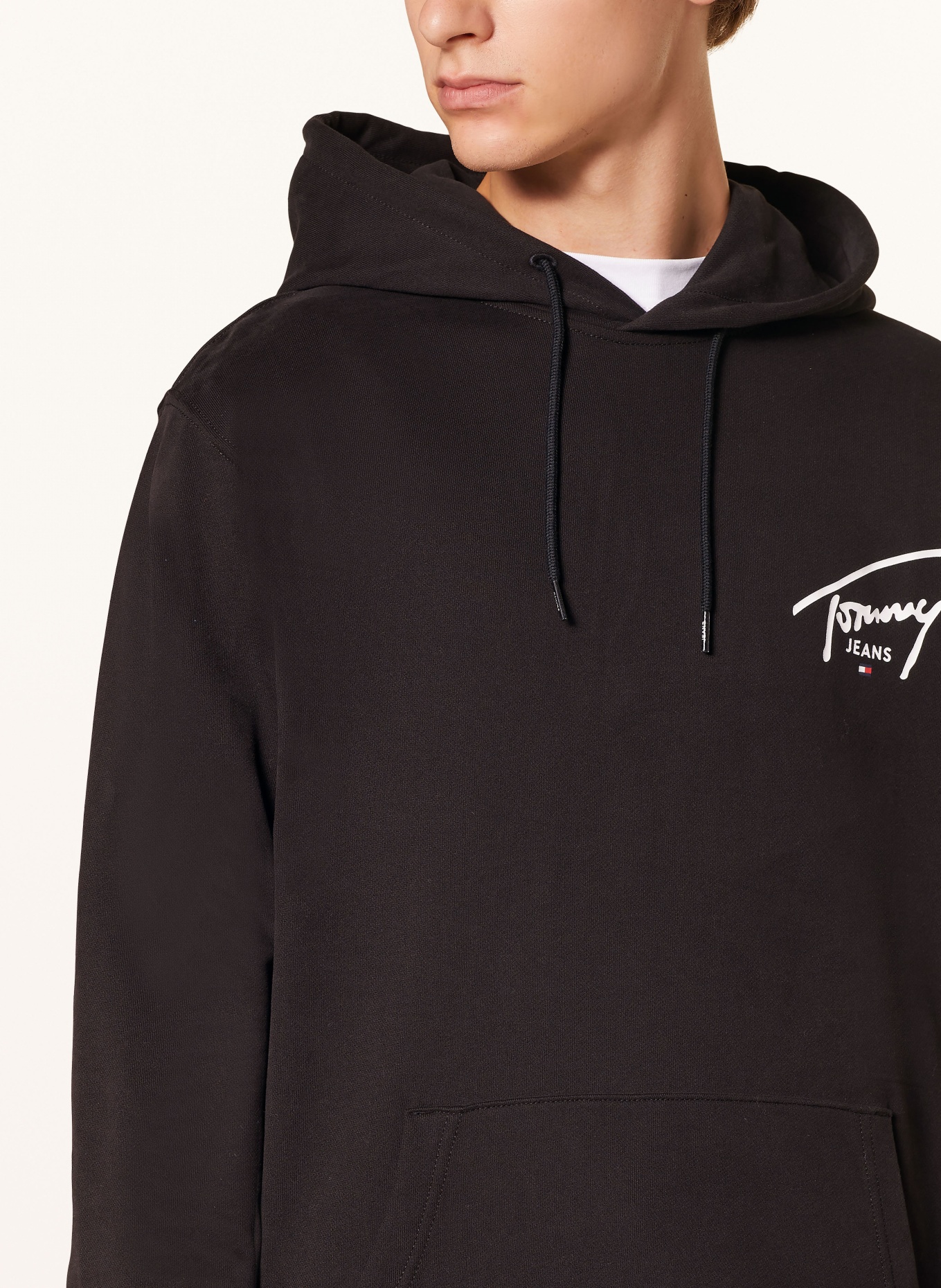 TOMMY JEANS Oversized hoodie, Color: BLACK (Image 5)