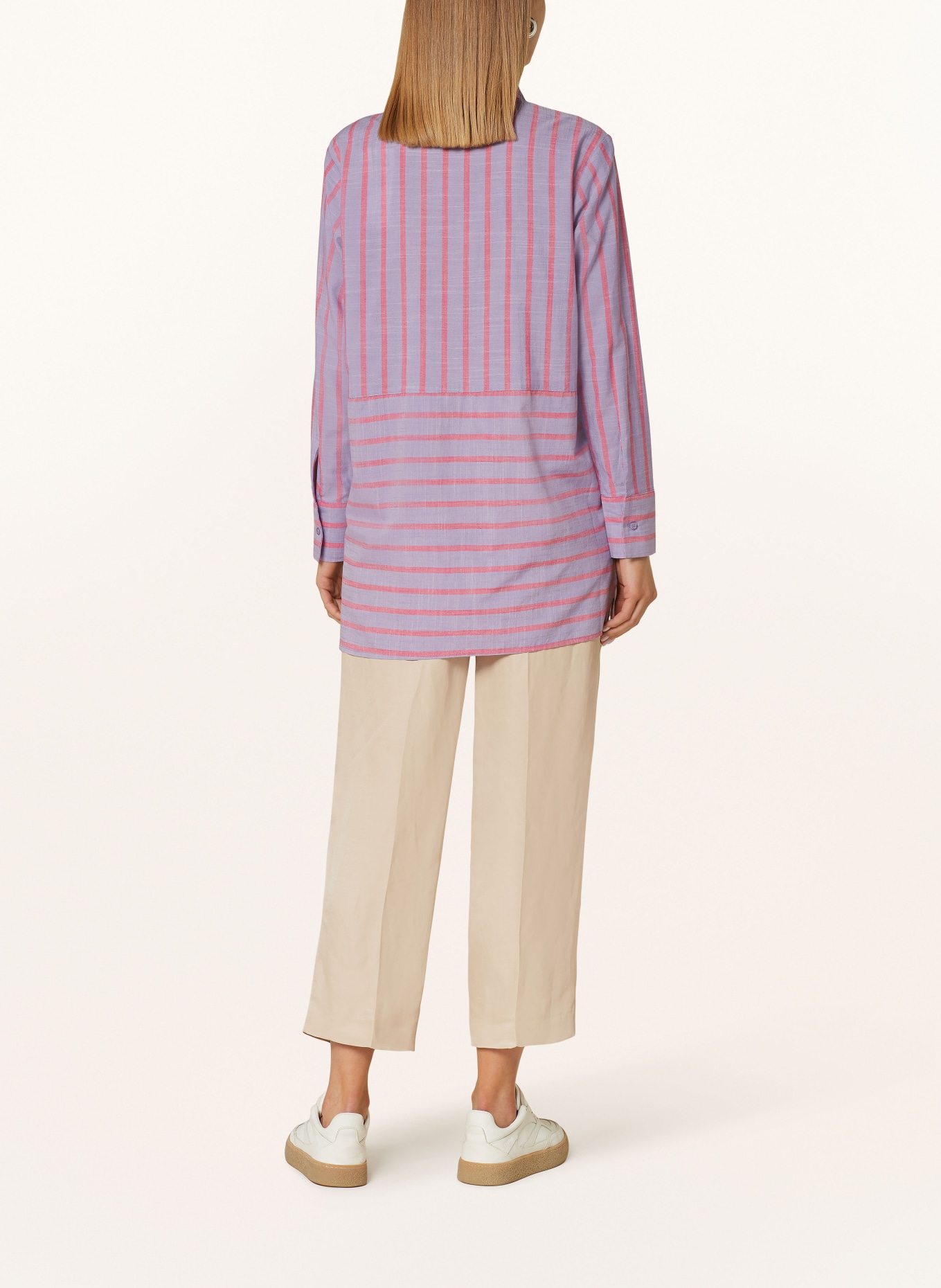FYNCH-HATTON Shirt blouse, Color: PURPLE/ PINK (Image 3)