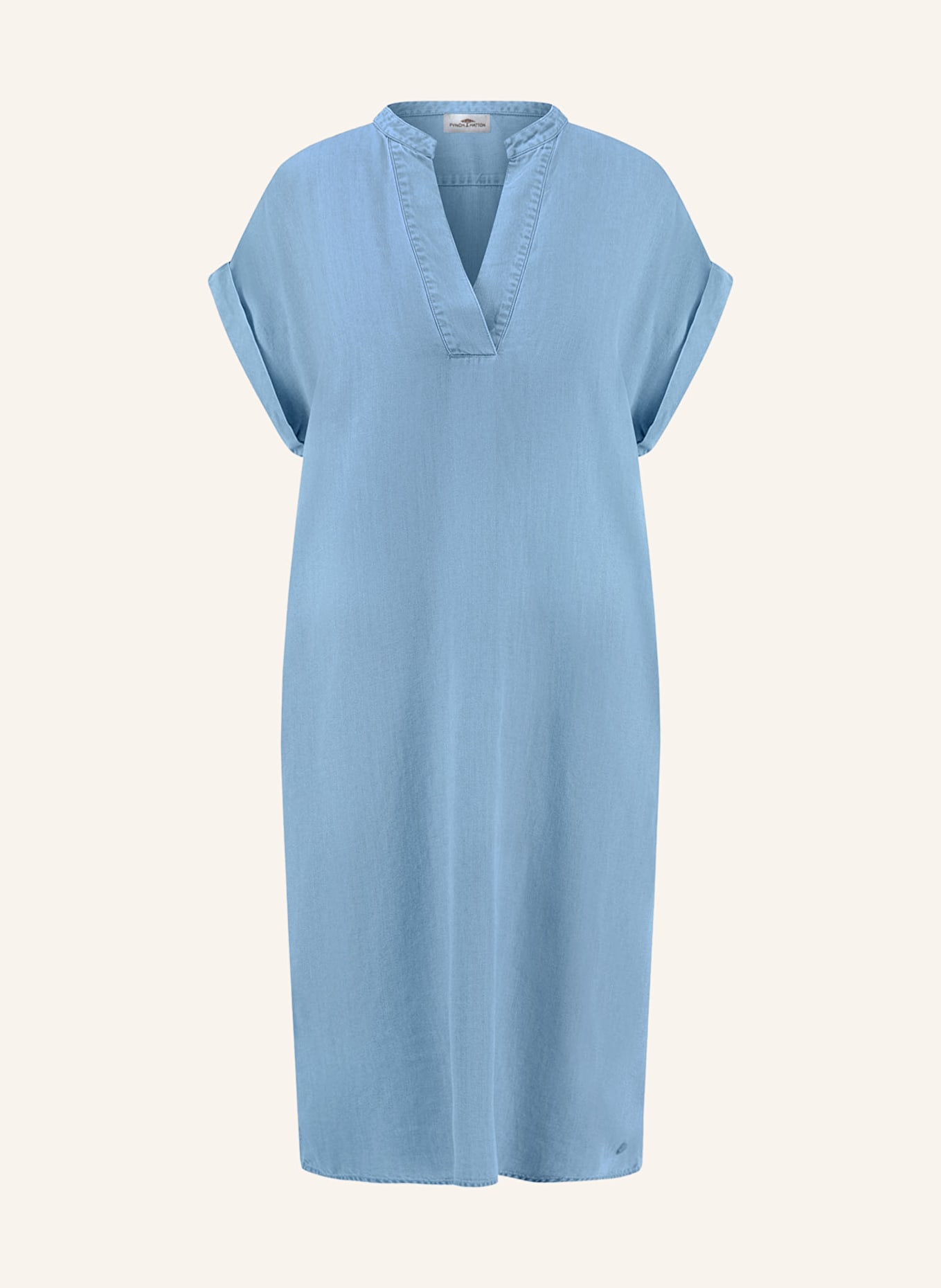 FYNCH-HATTON Šaty v džínovém vzhledu, Barva: 635 WASHED BLUE (Obrázek 1)