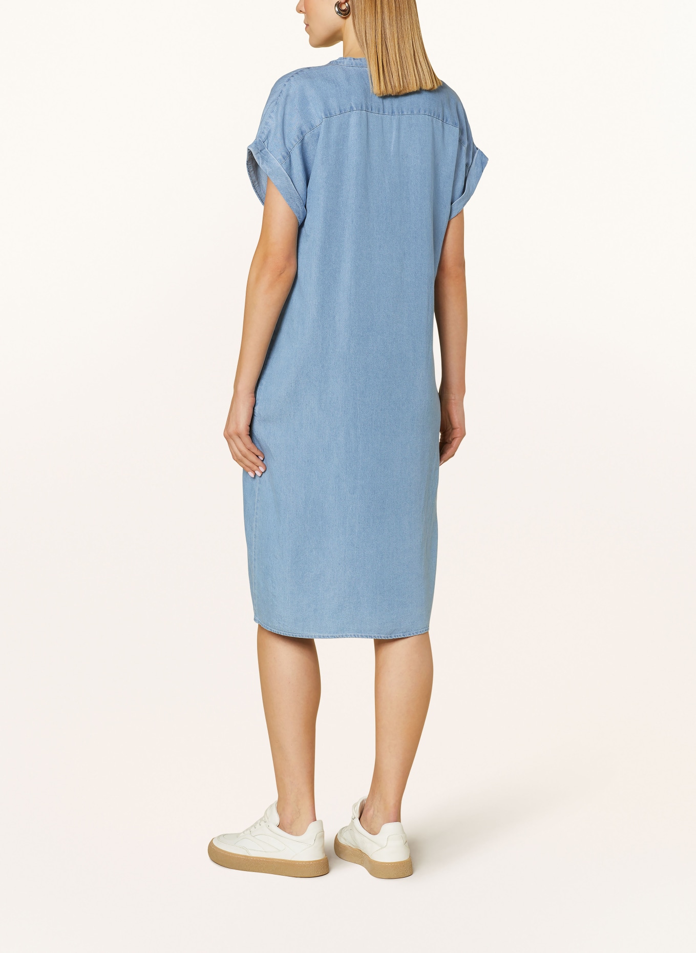 FYNCH-HATTON Šaty v džínovém vzhledu, Barva: 635 WASHED BLUE (Obrázek 3)