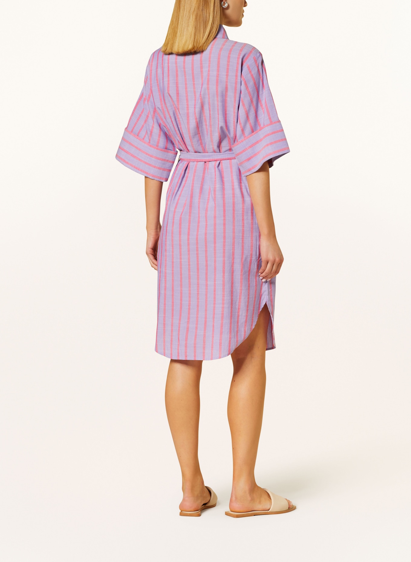 FYNCH-HATTON Kleid mit 3/4-Arm, Farbe: LILA/ PINK (Bild 3)