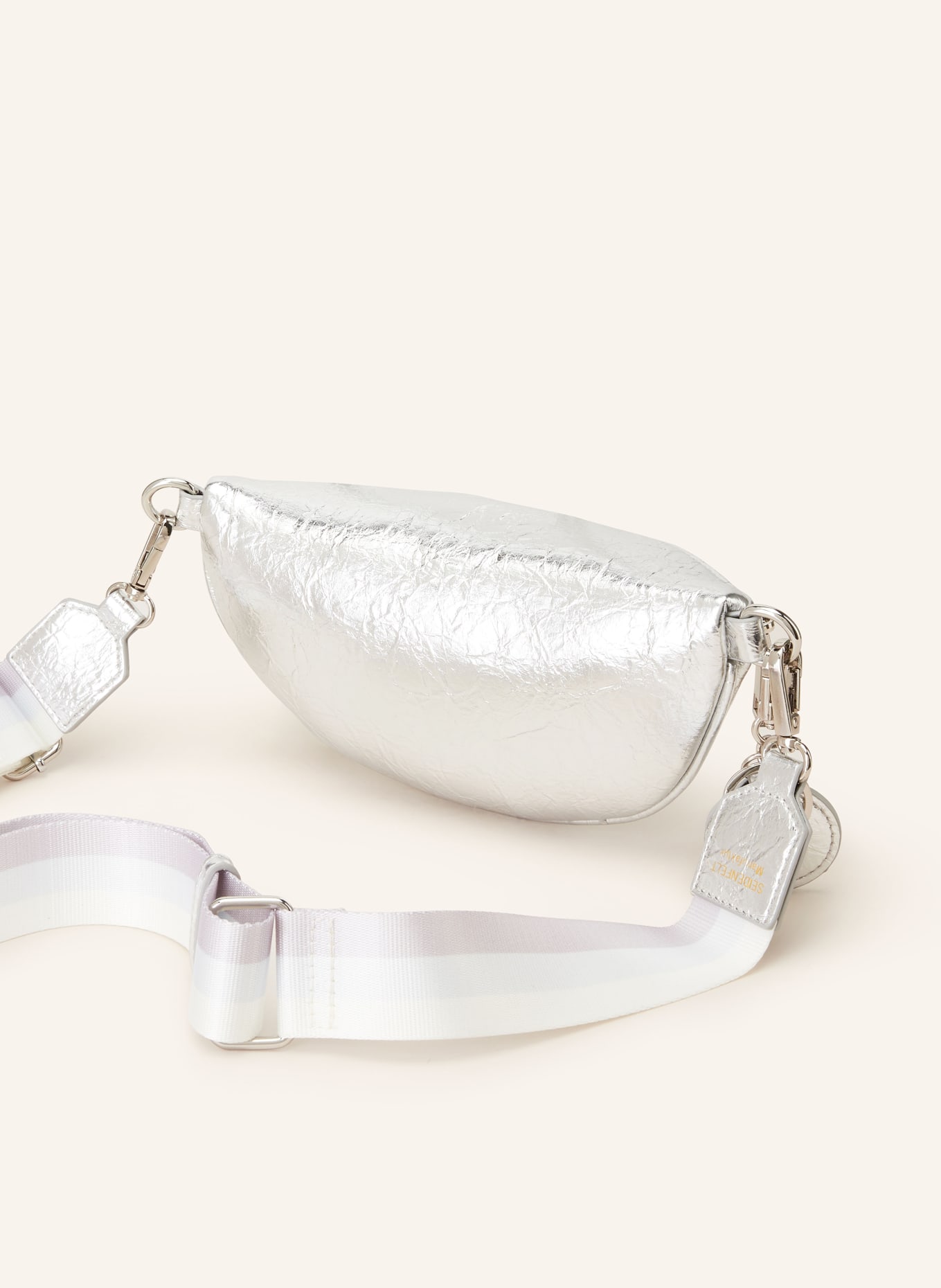 SEIDENFELT Waist bag SANDBY SMALL, Color: SILVER (Image 2)