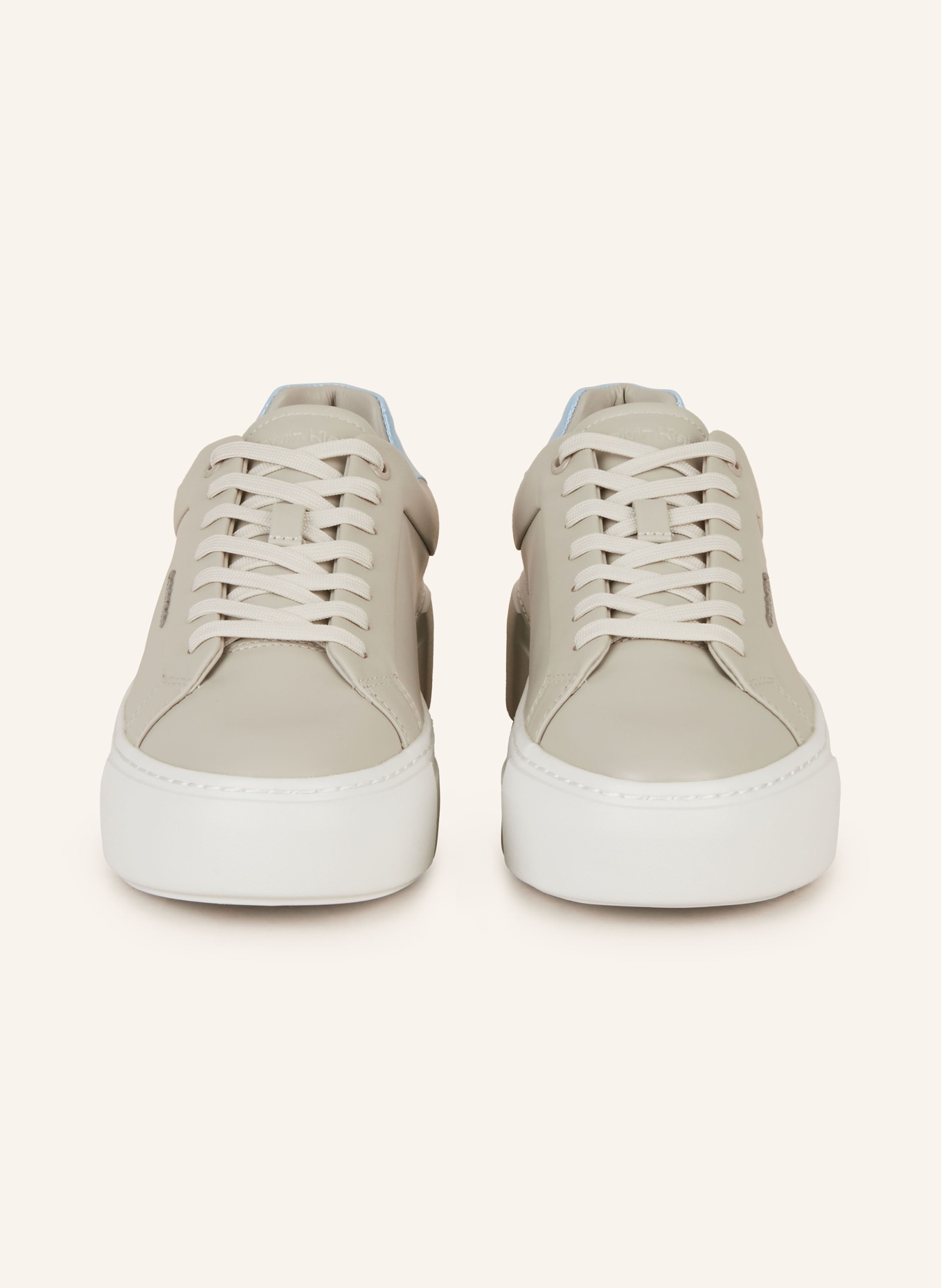 Calvin Klein Sneakers, Color: LIGHT GRAY/ LIGHT BLUE (Image 3)