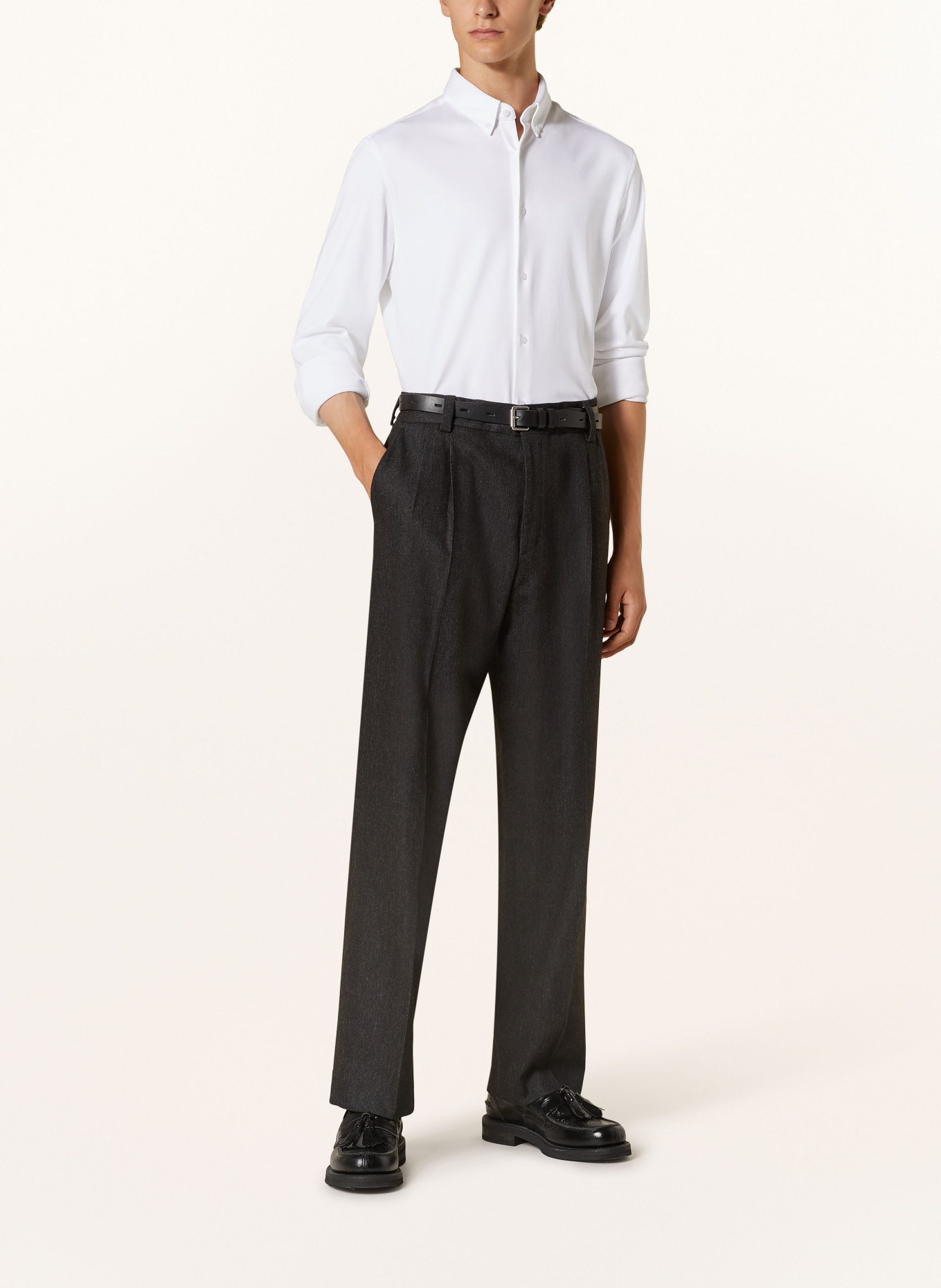Calvin Klein Jerseyhemd Regular Fit, Farbe: WEISS (Bild 2)