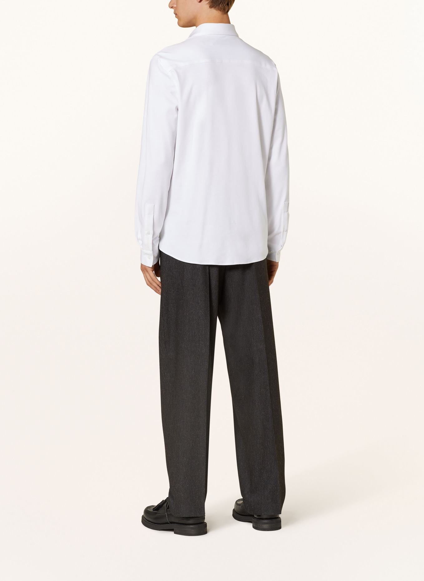 Calvin Klein Jerseyhemd Regular Fit, Farbe: WEISS (Bild 3)