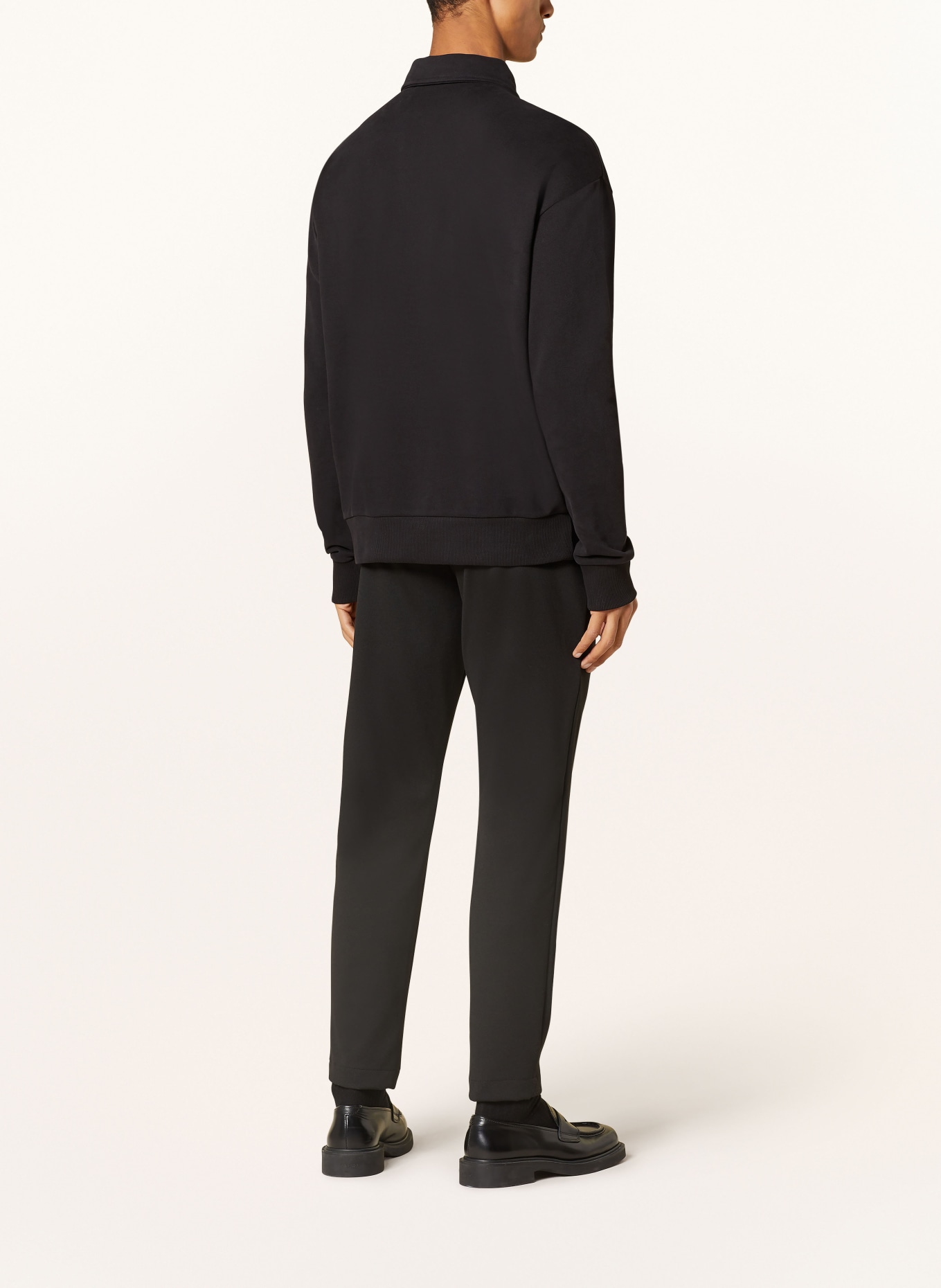 Calvin Klein Half-zip sweater, Color: BLACK (Image 3)