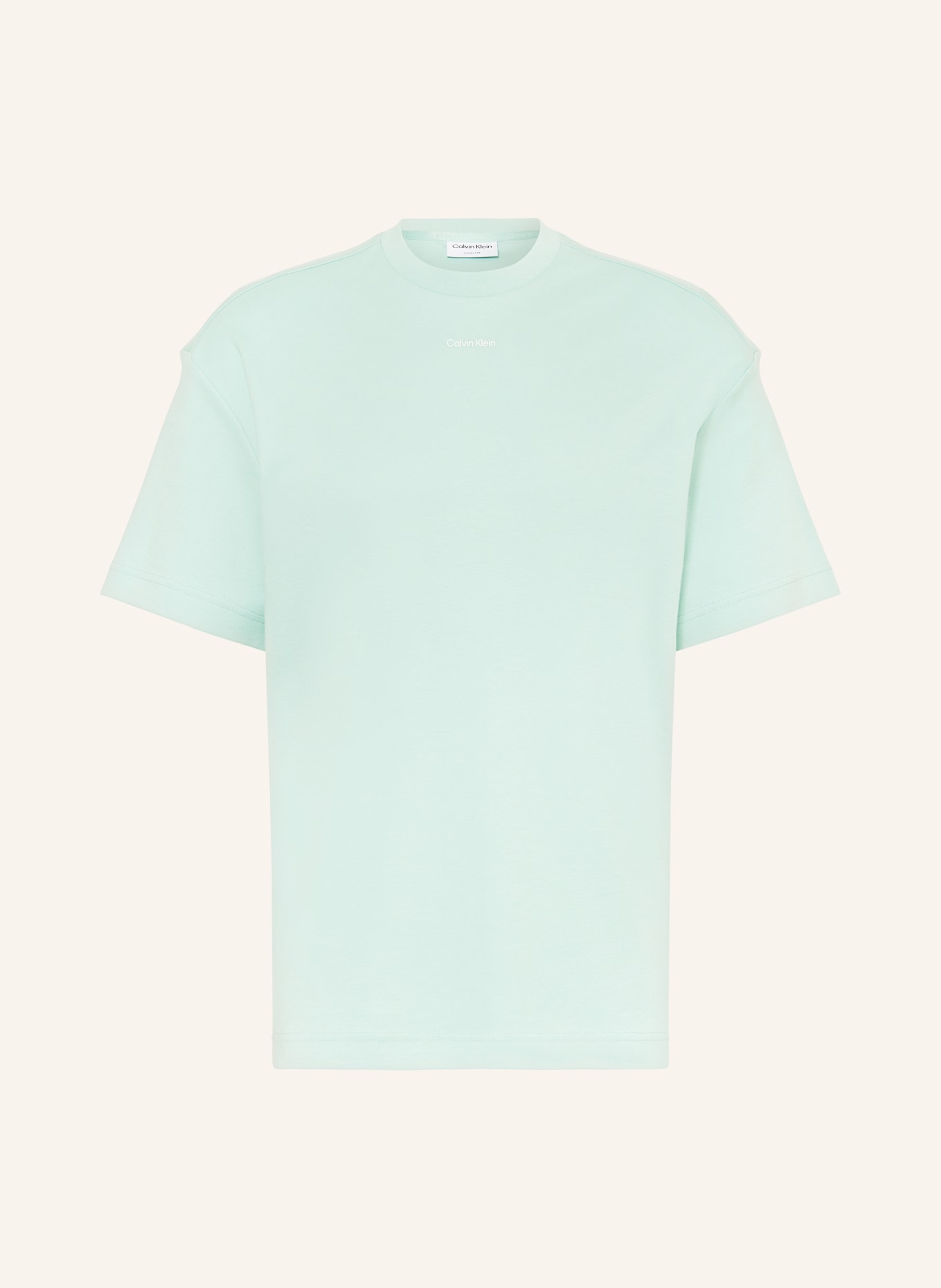 Calvin Klein T-shirt, Kolor: JASNOZIELONY (Obrazek 1)