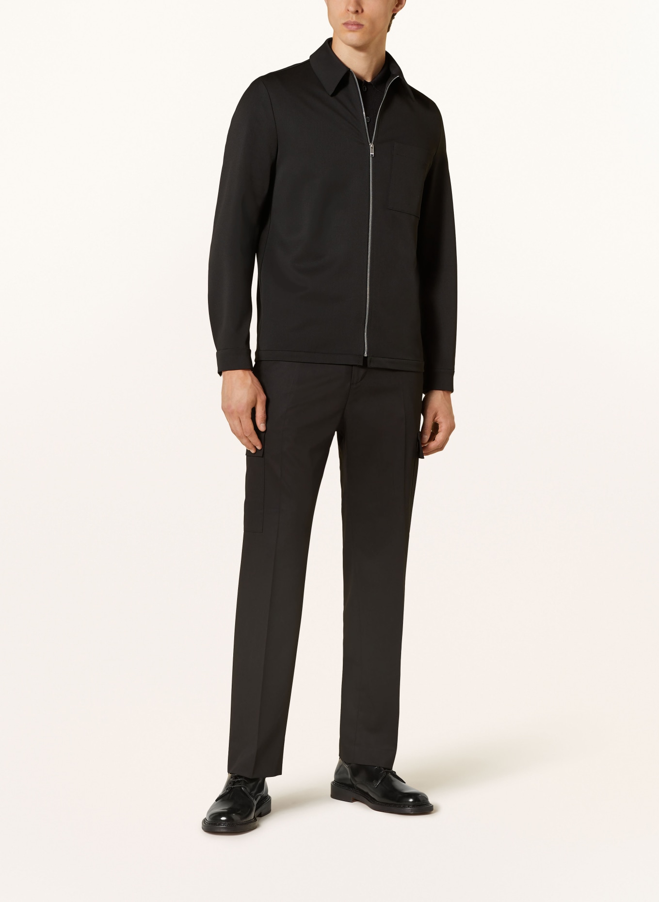 Calvin Klein Cargohose Regular Fit, Farbe: SCHWARZ (Bild 2)