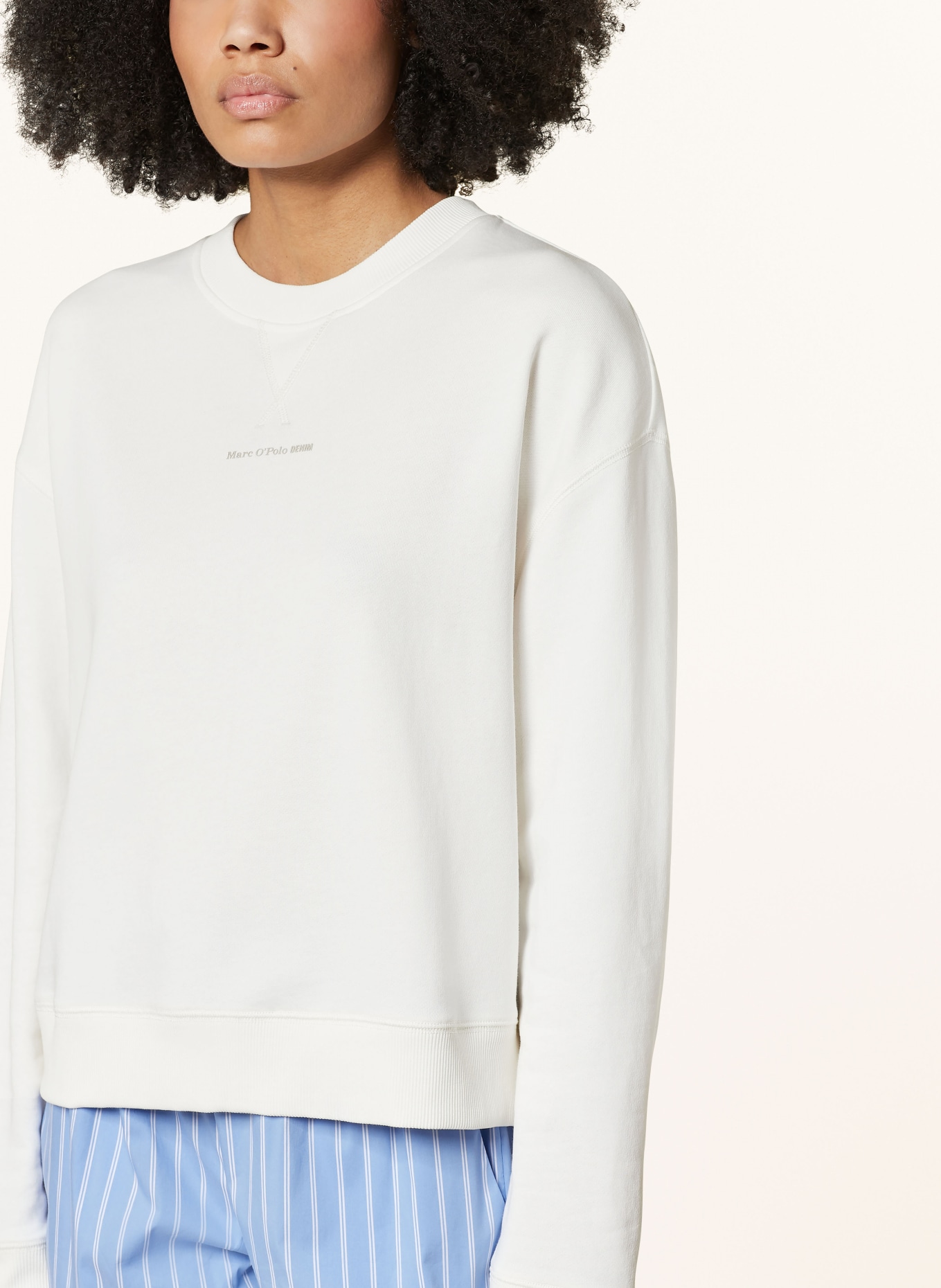 Marc O'Polo DENIM Sweatshirt, Color: ECRU (Image 4)