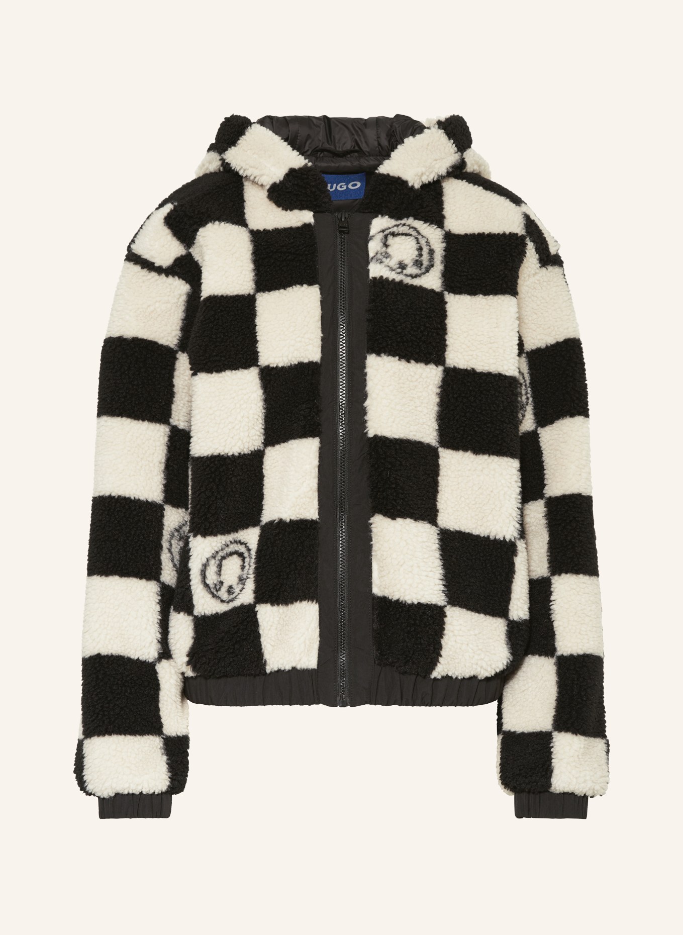 HUGO BLUE Bomber jacket FLUSIA with teddy
