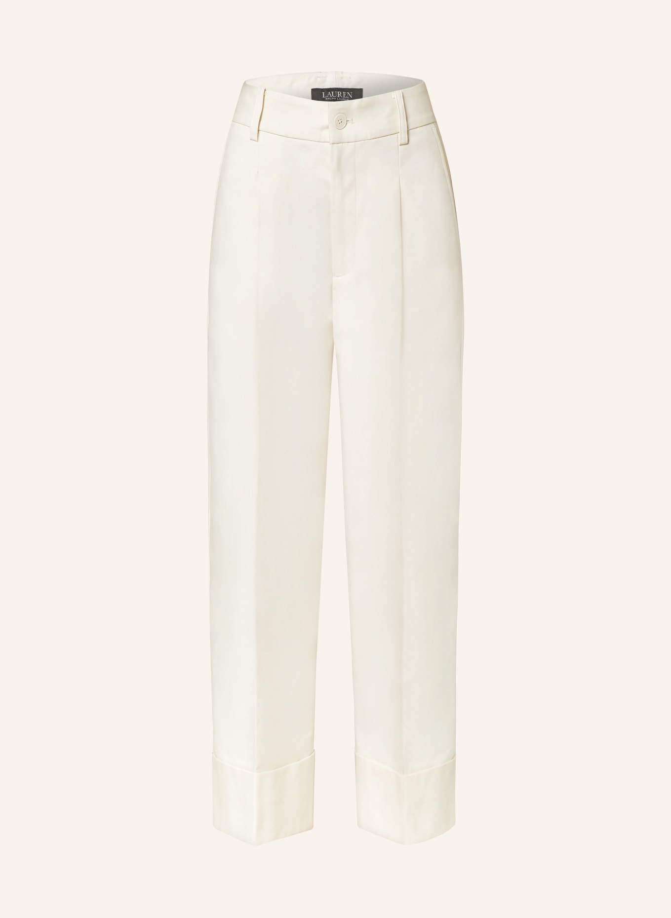 LAUREN RALPH LAUREN 7/8 pants, Color: CREAM (Image 1)