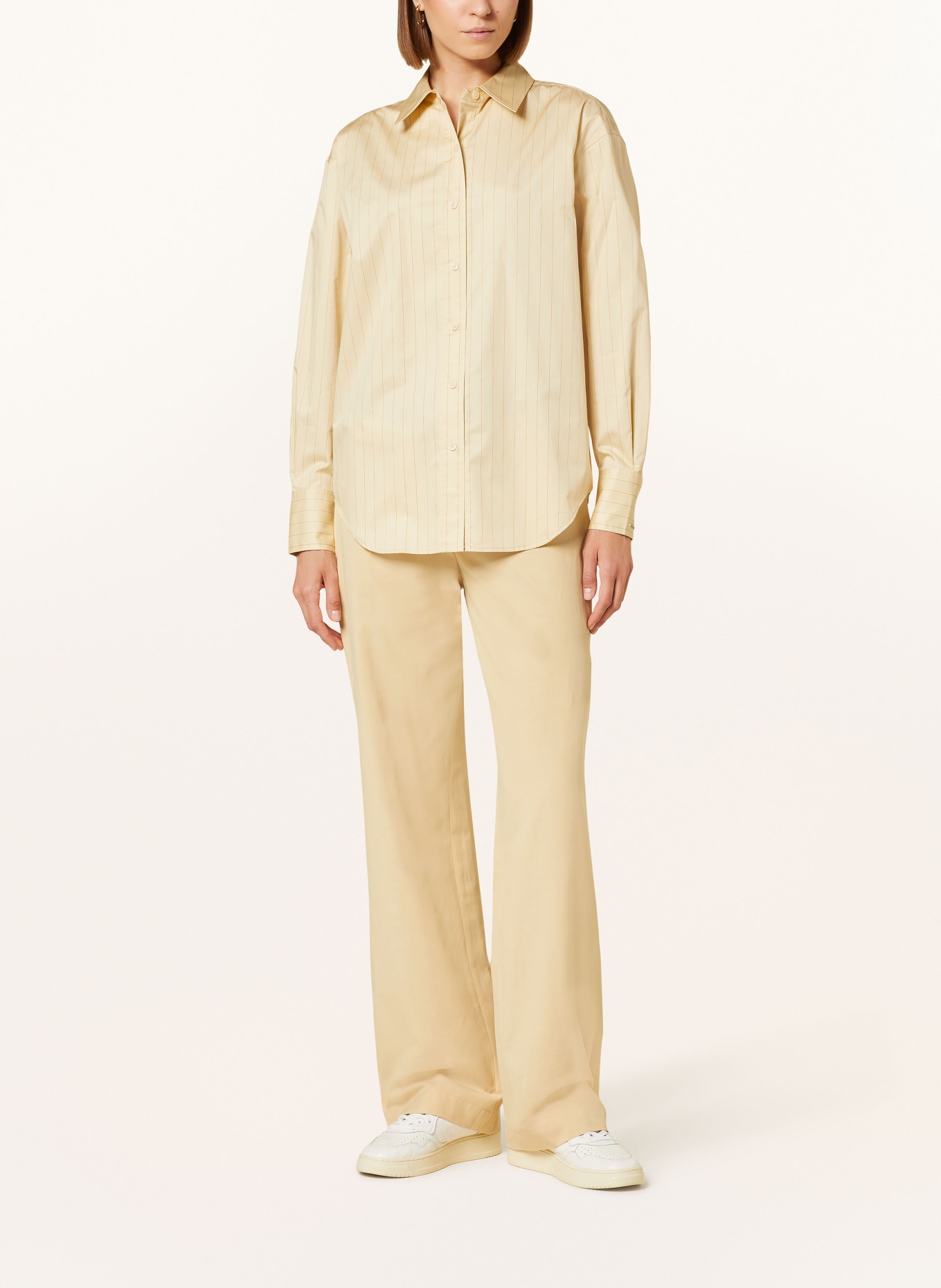 Calvin Klein Hemdbluse: HELLBRAUN / BEIGE