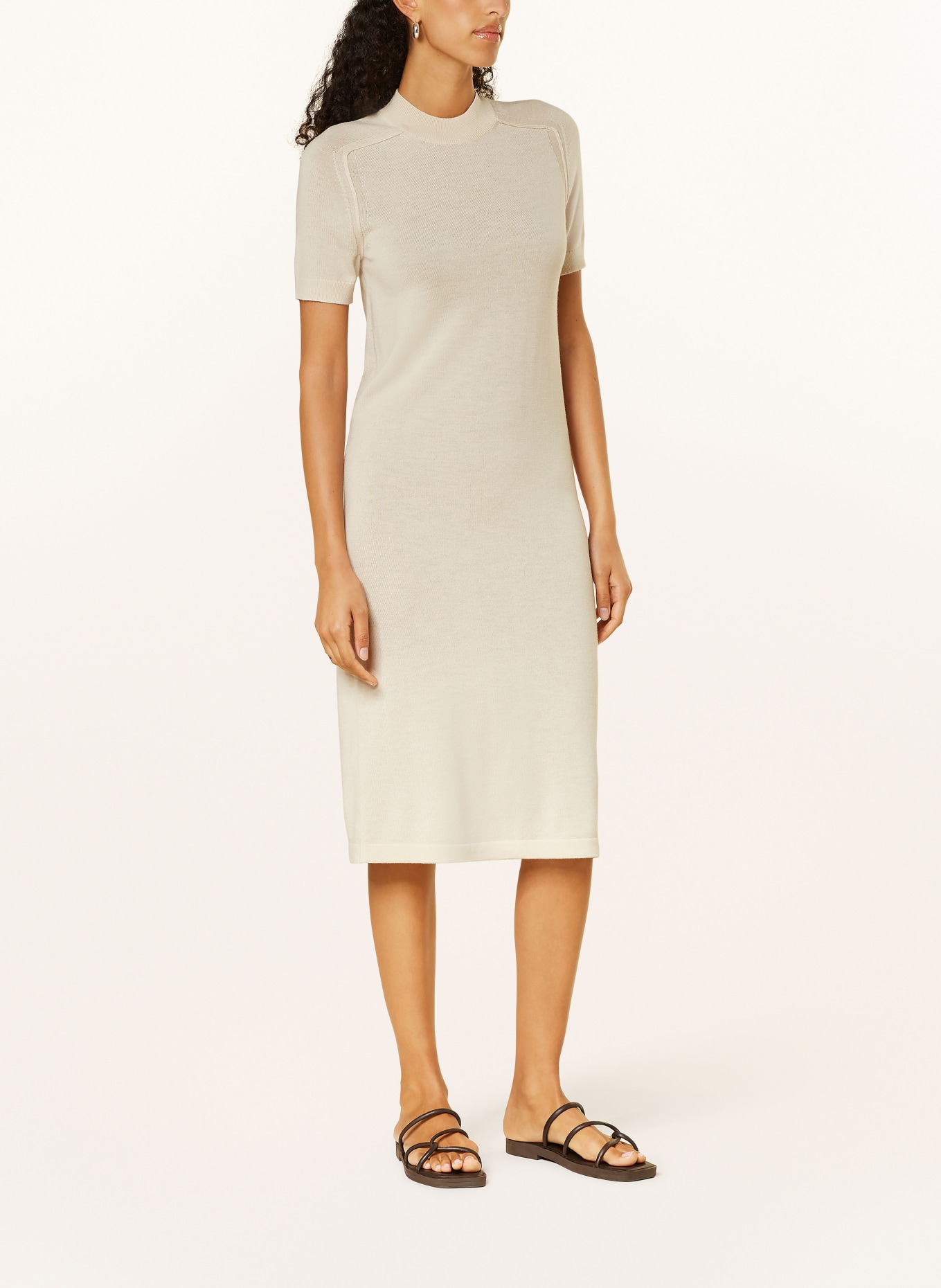 Calvin Klein Sukienka z dzianiny, Kolor: KREMOWY (Obrazek 2)