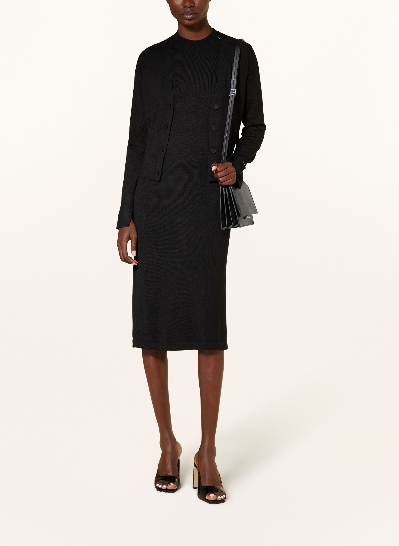 Calvin Klein Cardigan: BLACK