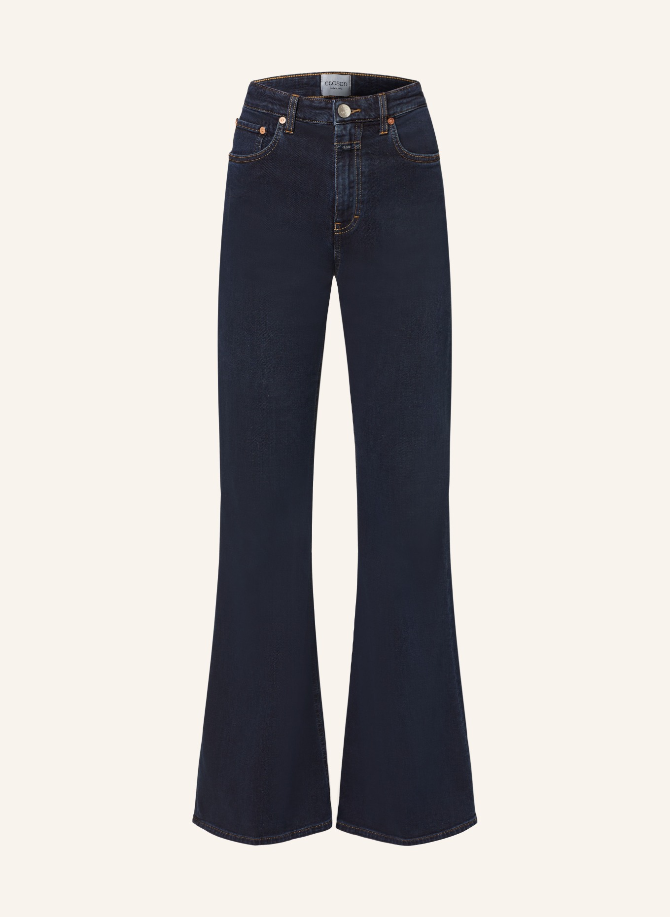 CLOSED Flared Jeans RAWLIN, Farbe: DBL DARK BLUE (Bild 1)