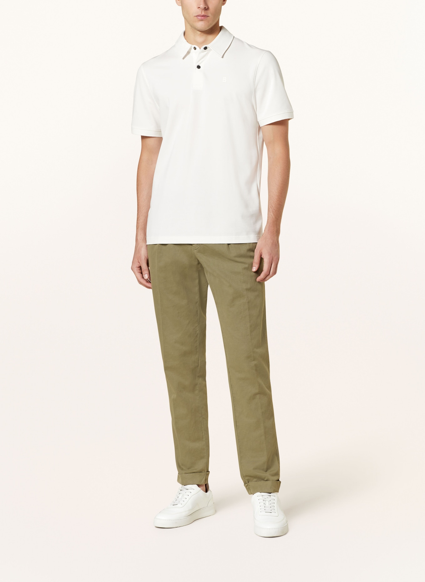 BOGNER Piqué-Poloshirt TIMO Regular Fit, Farbe: ECRU (Bild 2)