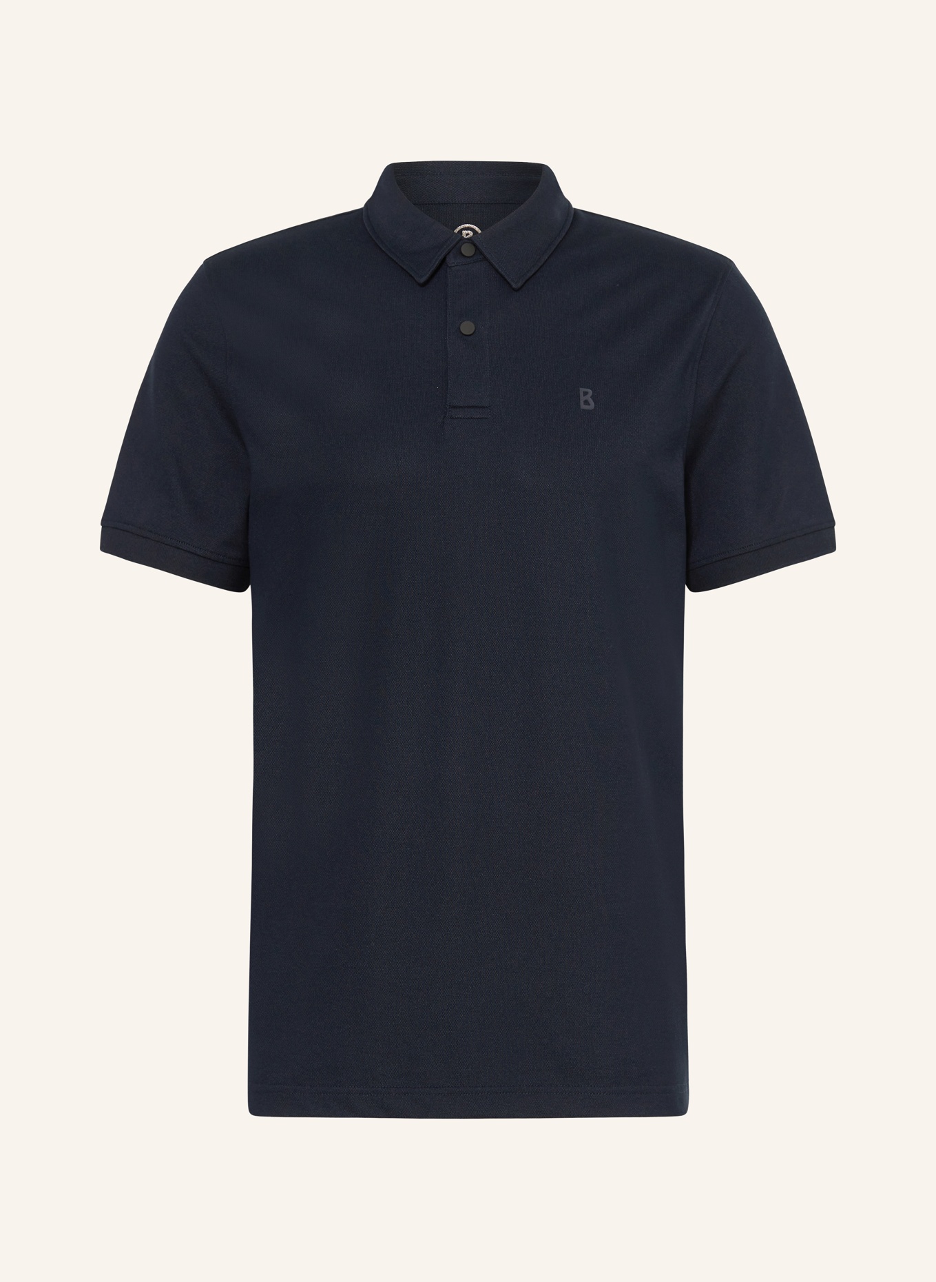 BOGNER Piqué polo shirt TIMO regular fit, Color: DARK BLUE (Image 1)