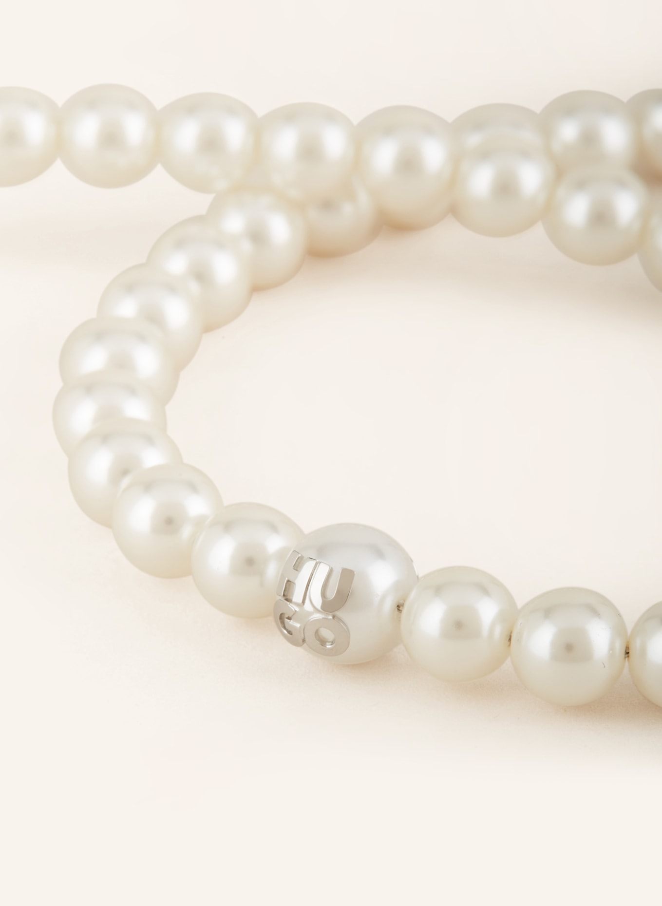 HUGO Perlenkette, Farbe: WEISS (Bild 2)