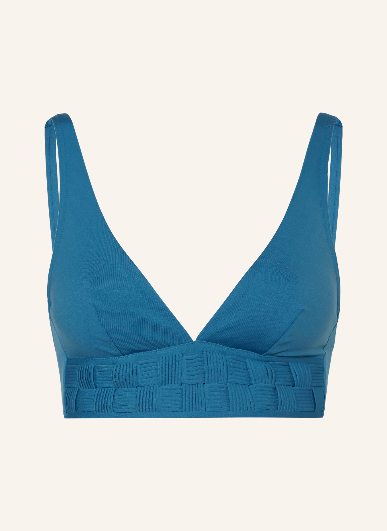 MARYAN MEHLHORN Triangel-Bikini-Top SOFTLINE, Farbe: PETROL (Bild 1)