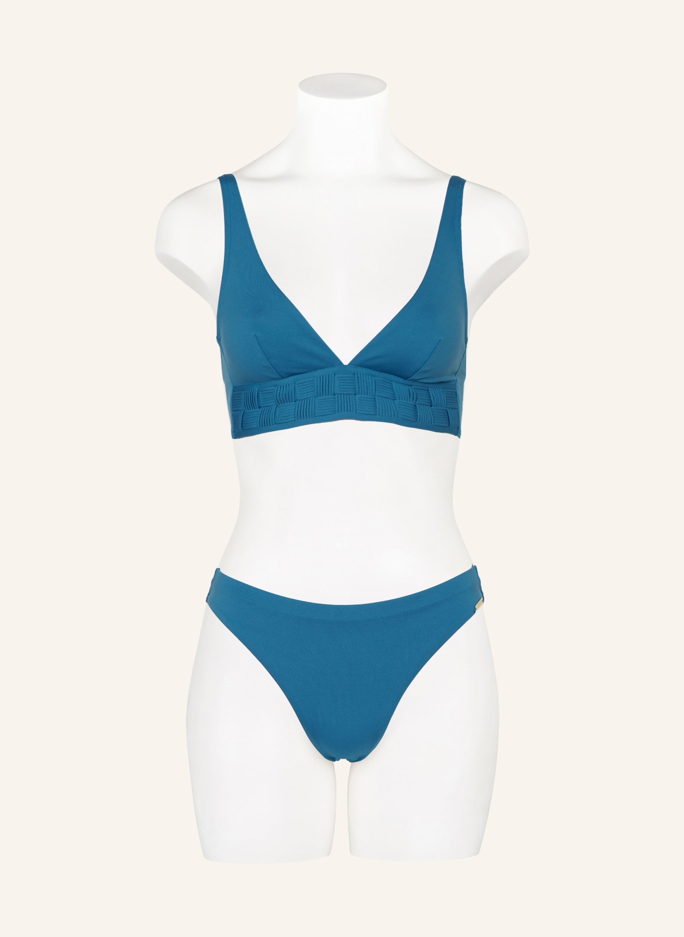 MARYAN MEHLHORN Triangel-Bikini-Top SOFTLINE, Farbe: PETROL (Bild 2)