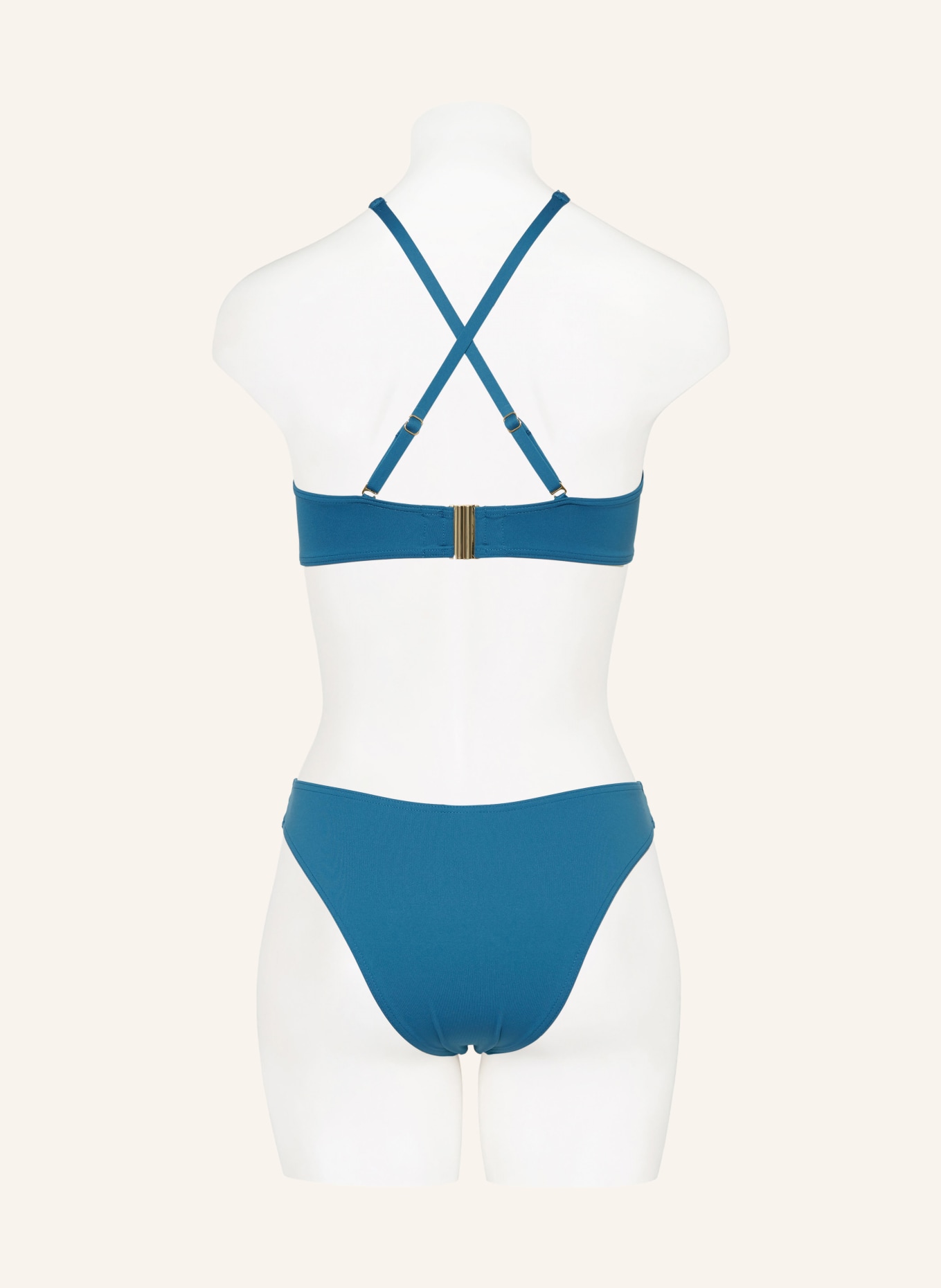 MARYAN MEHLHORN Triangel-Bikini-Top SOFTLINE, Farbe: PETROL (Bild 4)
